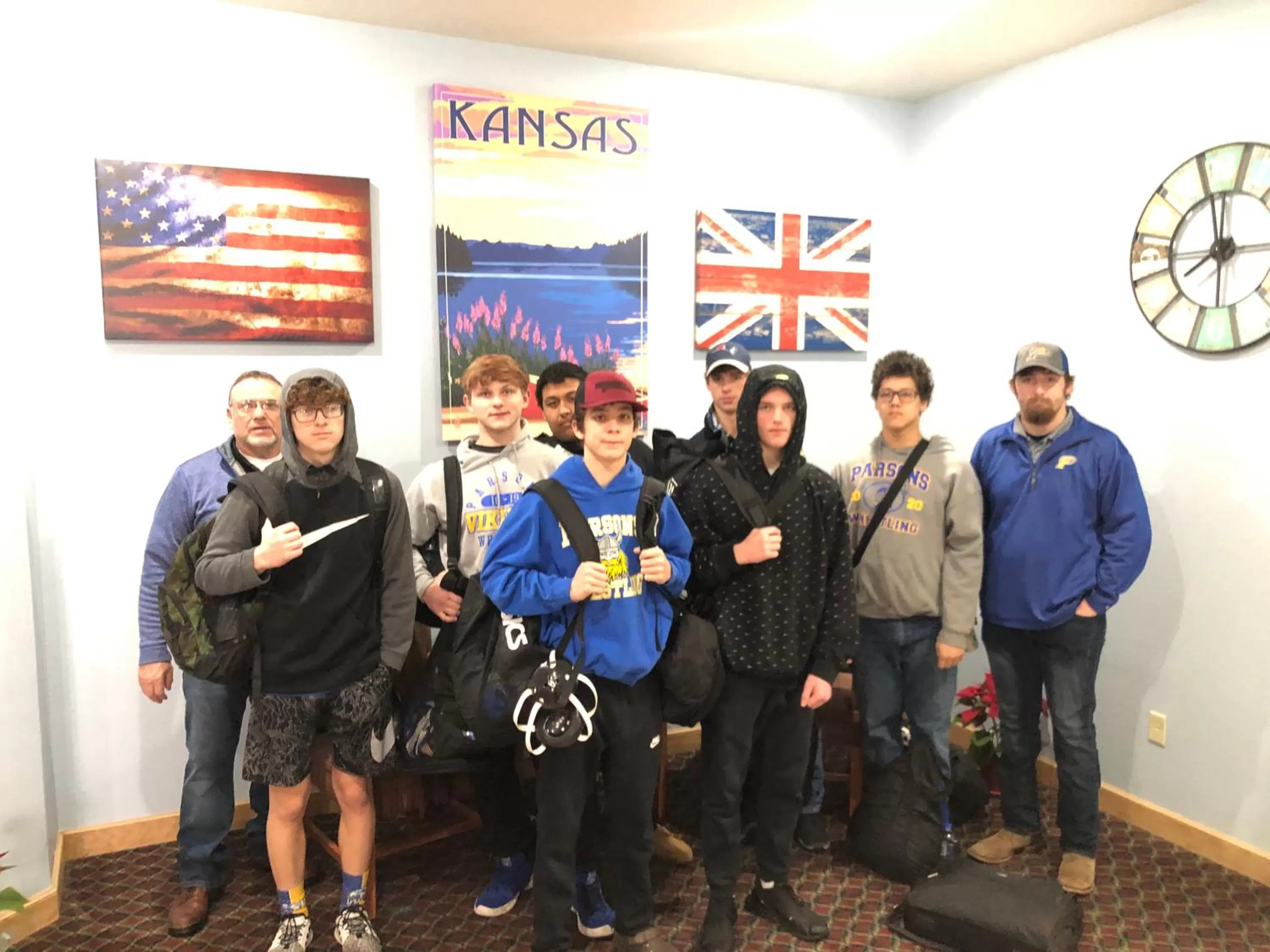 People in Garnett Hotel & RV Park