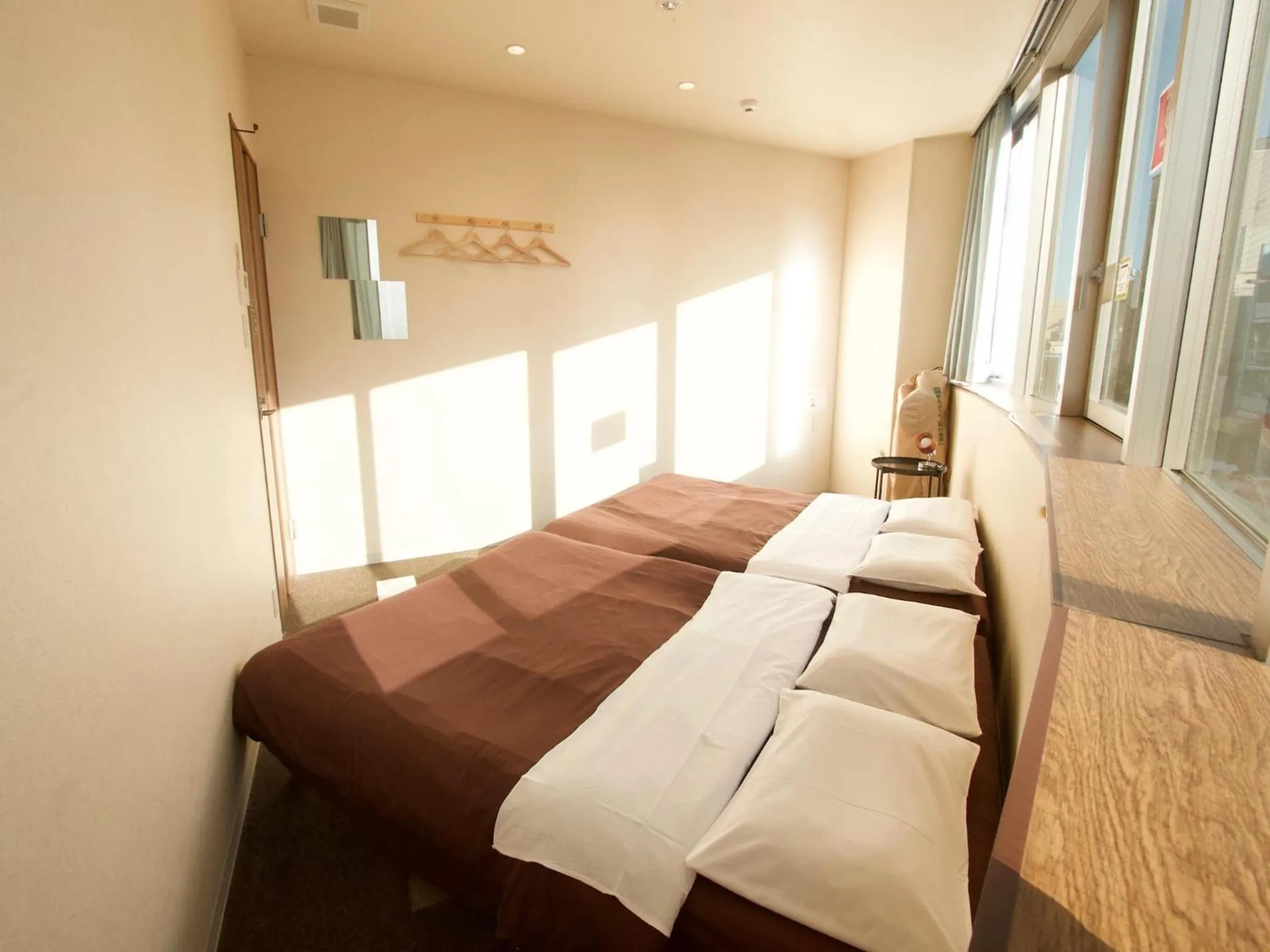 Bedroom, Bed in Osaka Guesthouse Nest