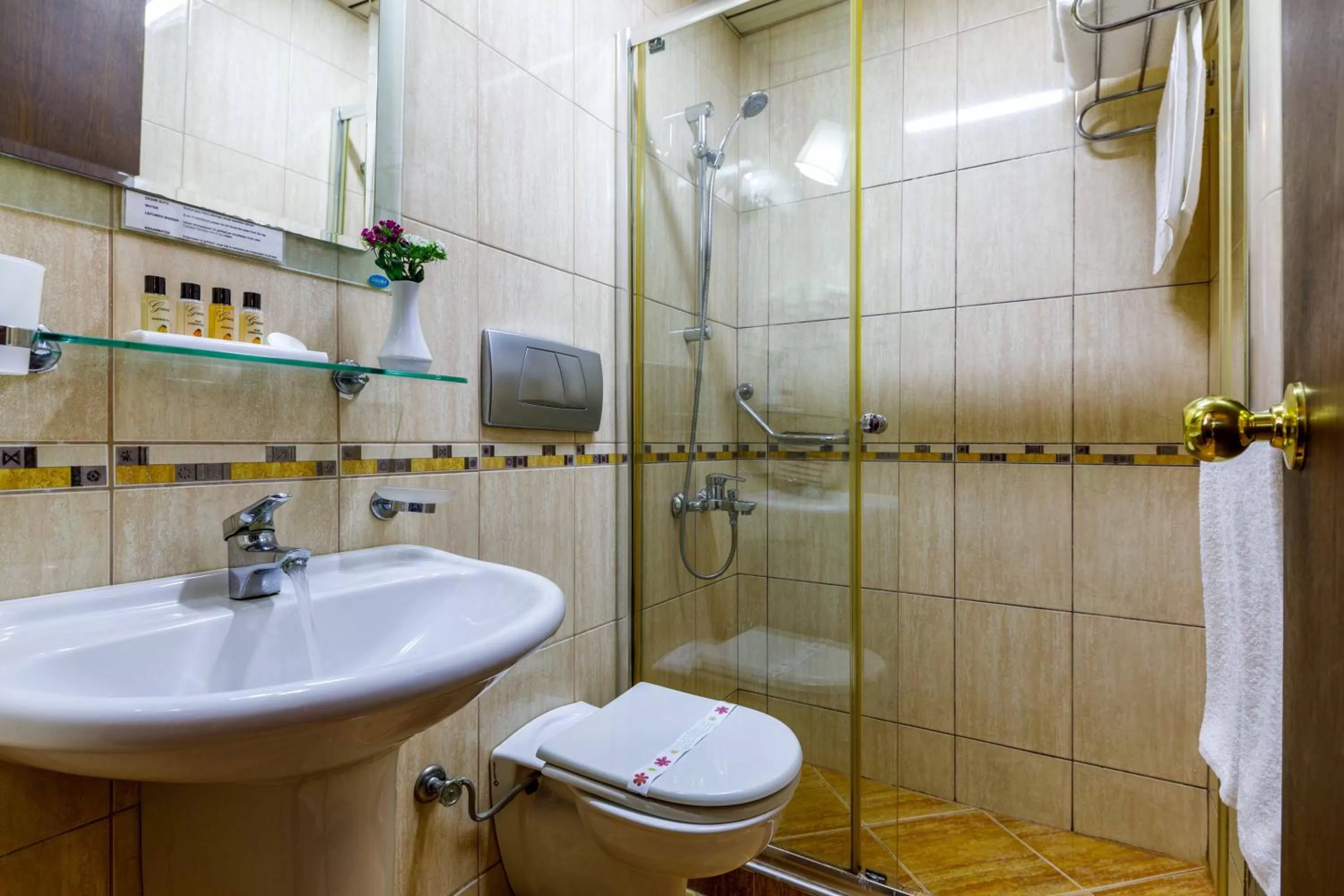 Bathroom in Golden Crown Hotel