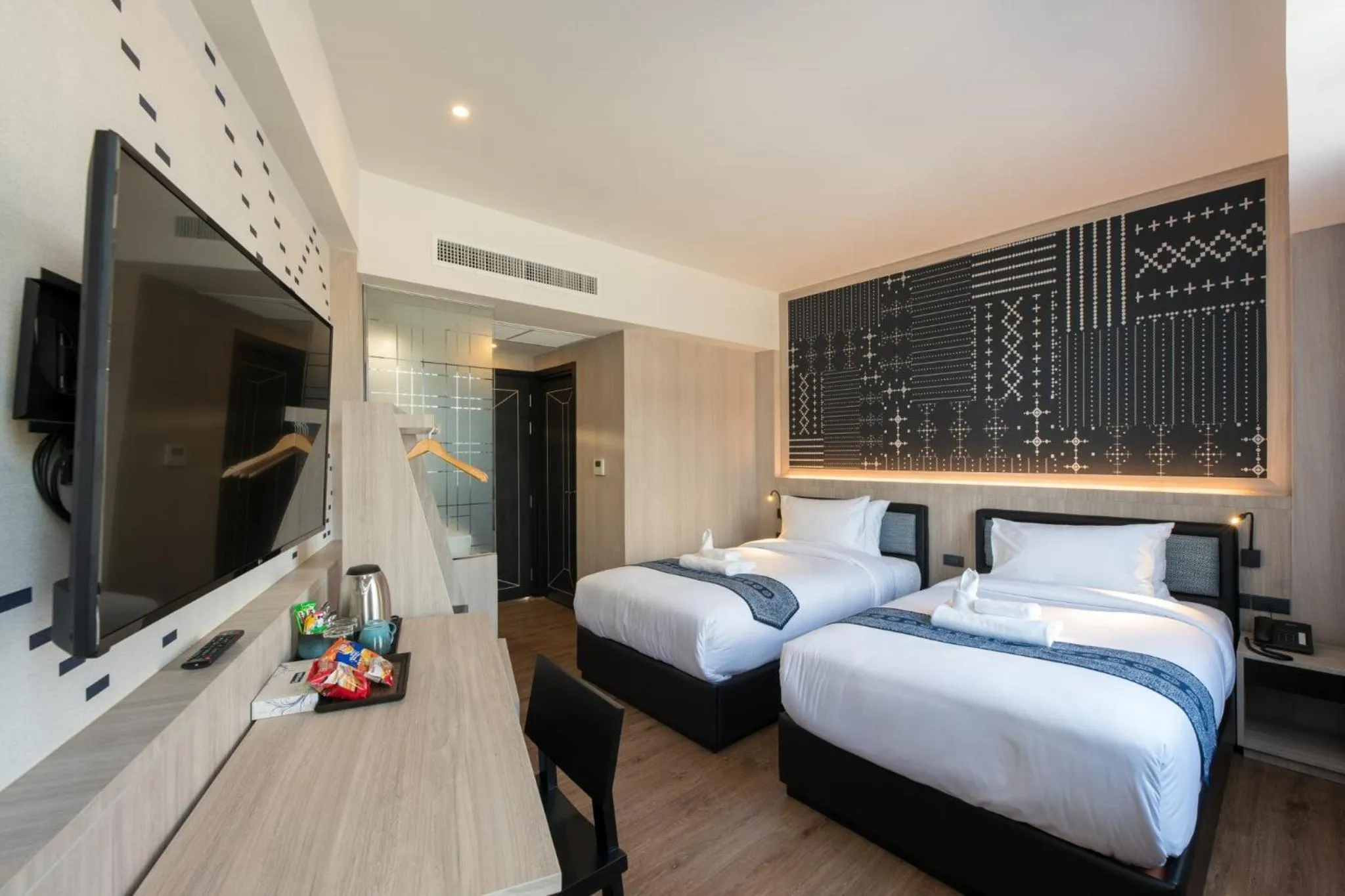 Bed in Salee Boutique Hotel