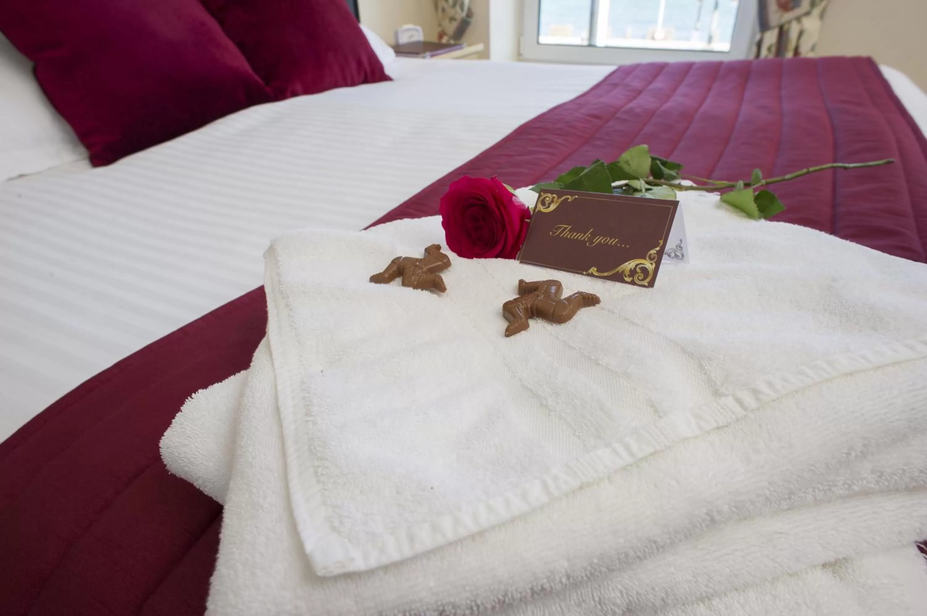 Bed in Ellan Vannin Hotel