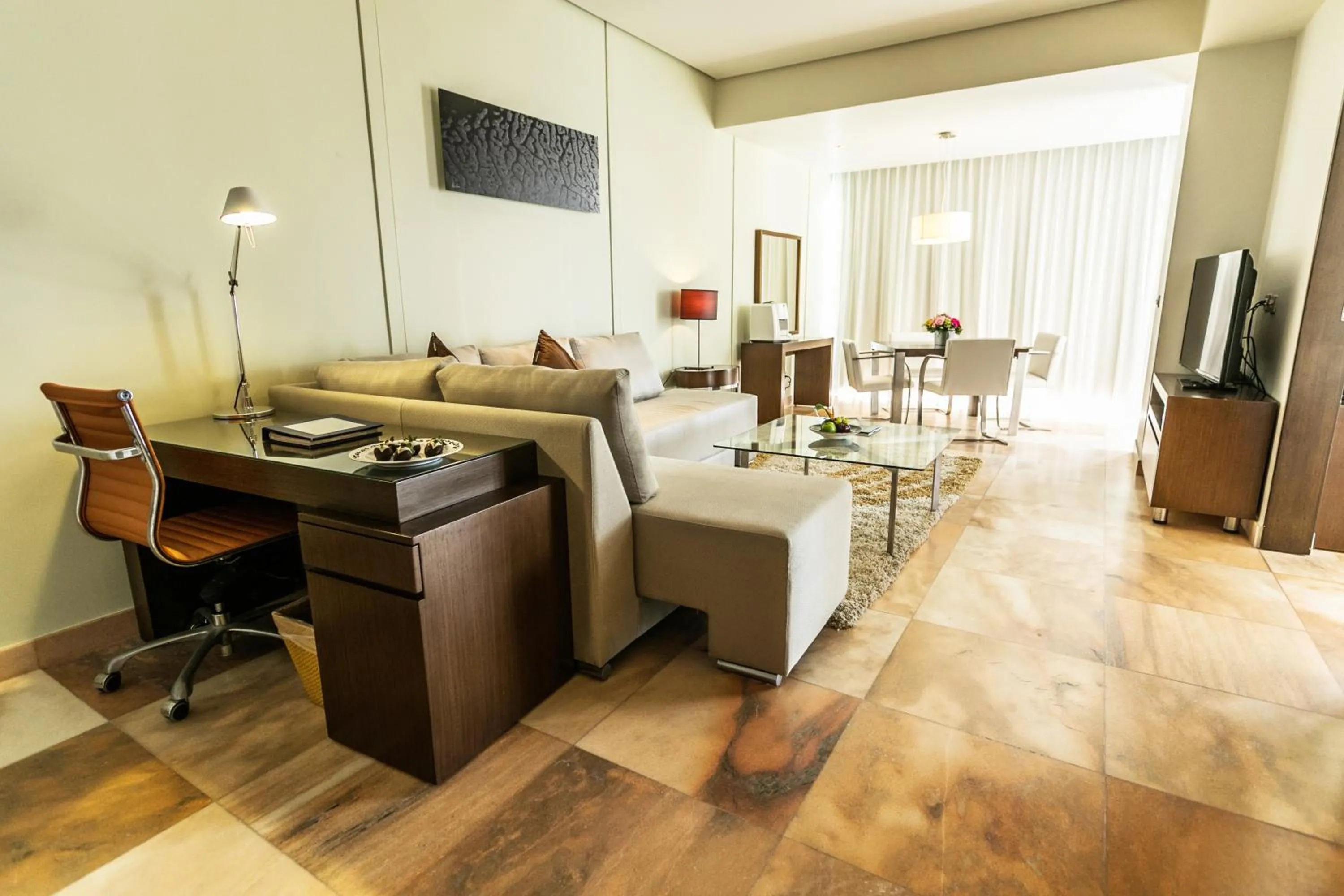 Living room in Palacio Mundo Imperial Riviera Diamante Acapulco