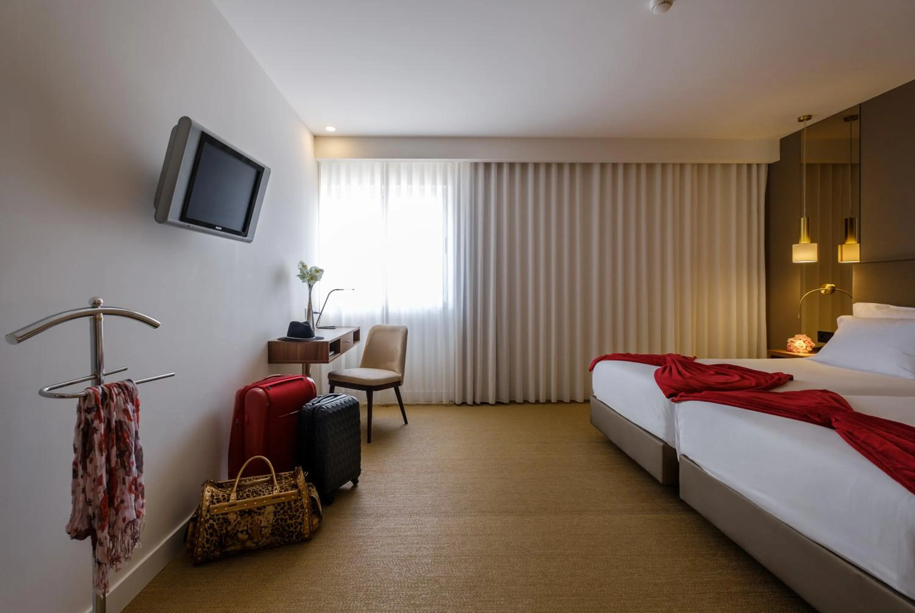 Photo of the whole room, Bed in Hotel Regina