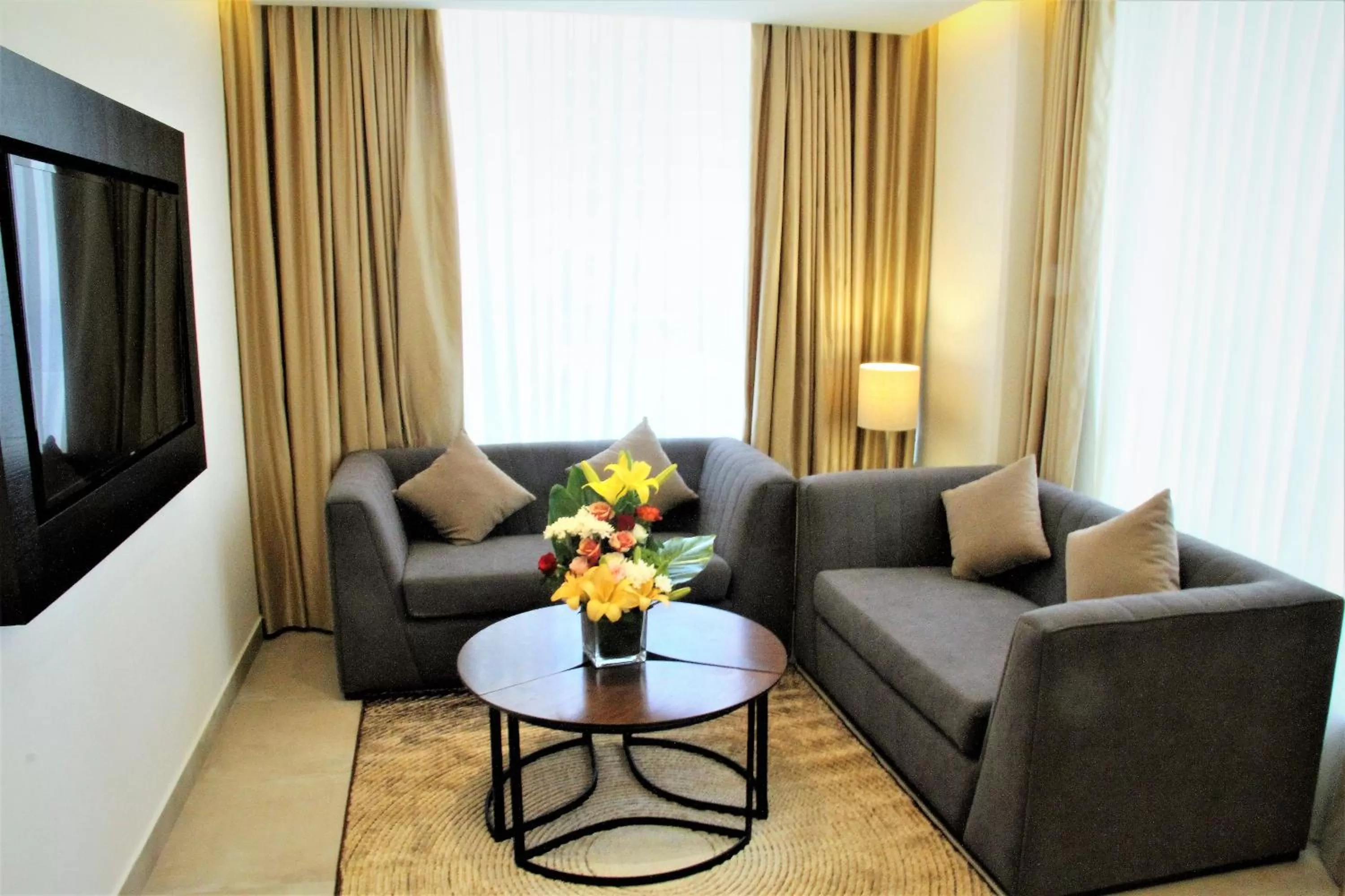 Living room in Downtown Hotel Apartments