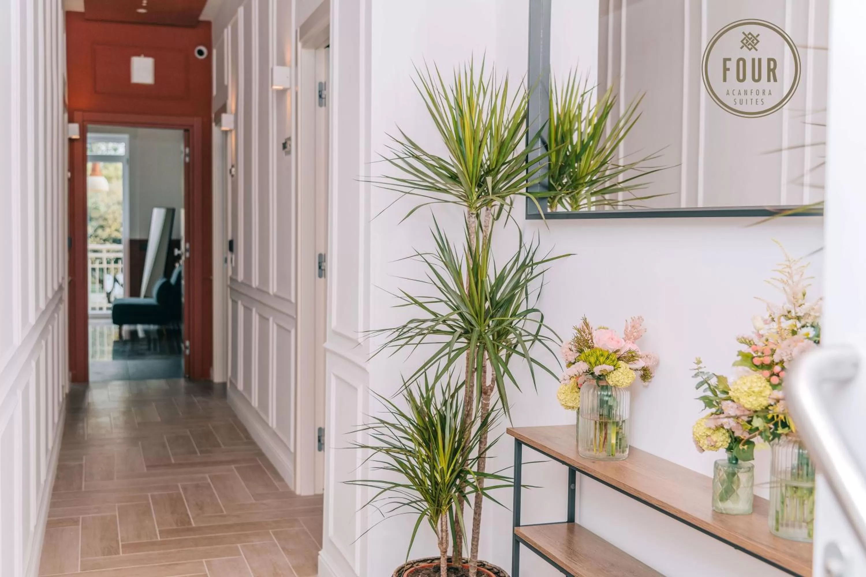 Facade/entrance in Four Pompei