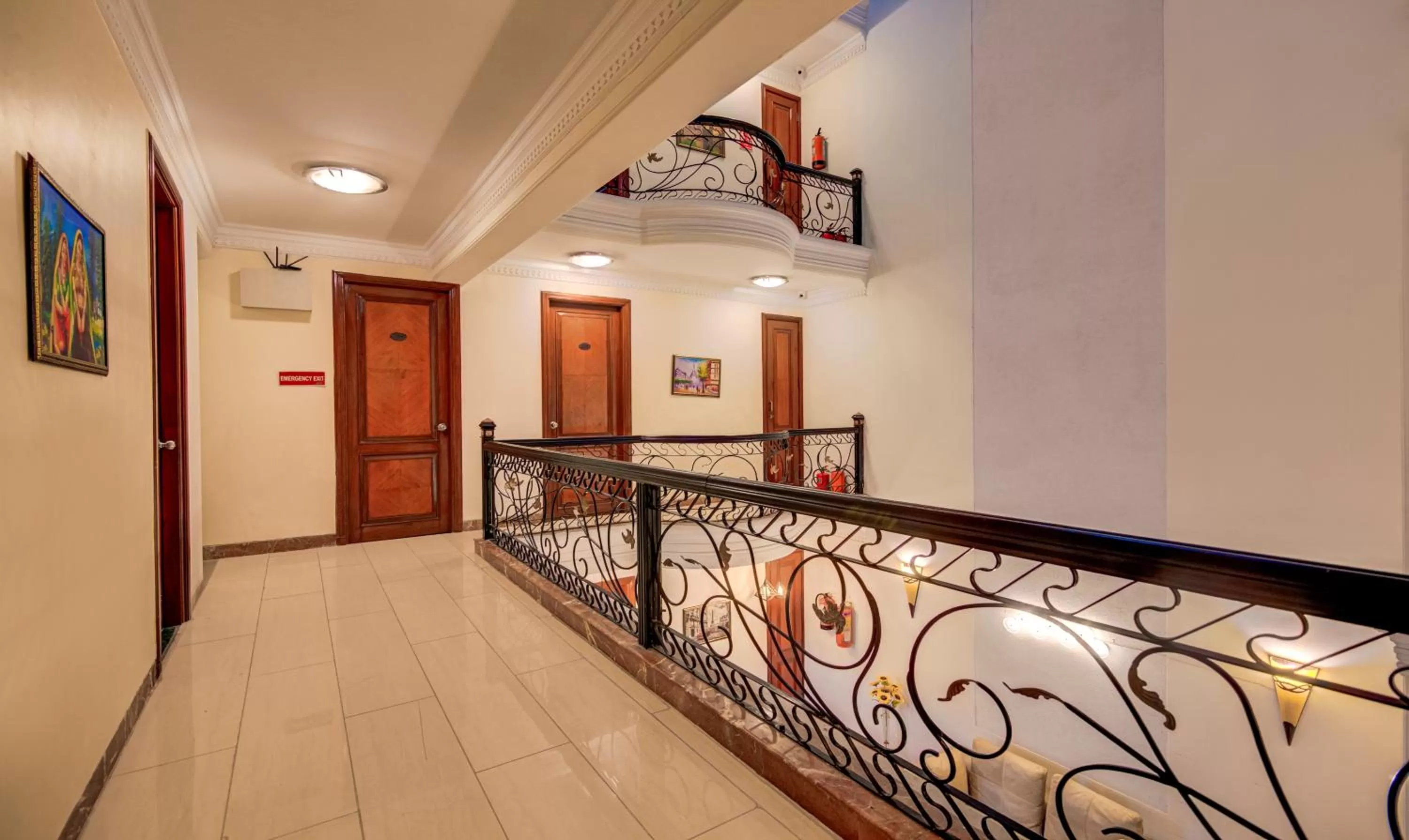 Lobby or reception in Treebo Corporate Park