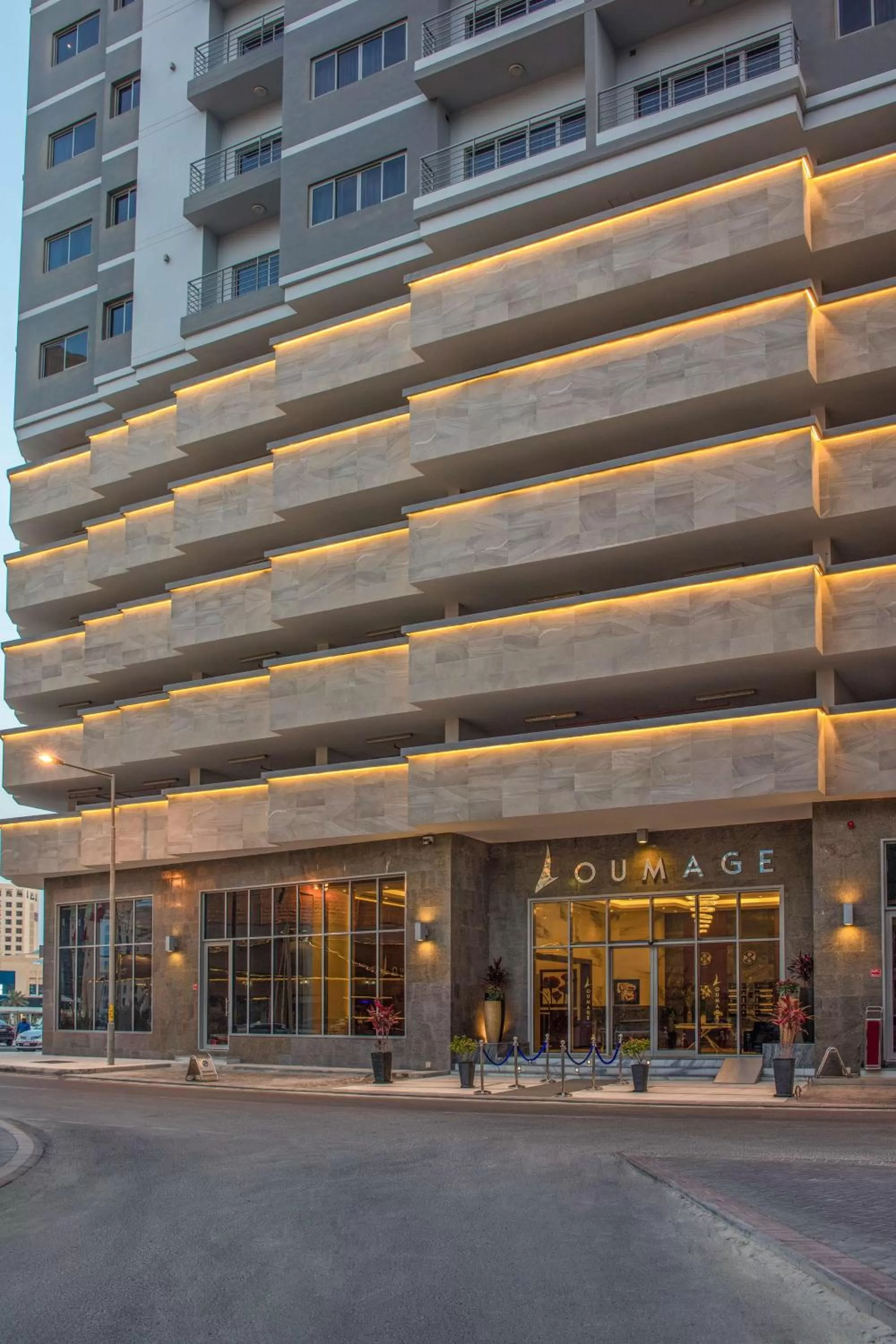 Property building in Loumage S Suites and Spa