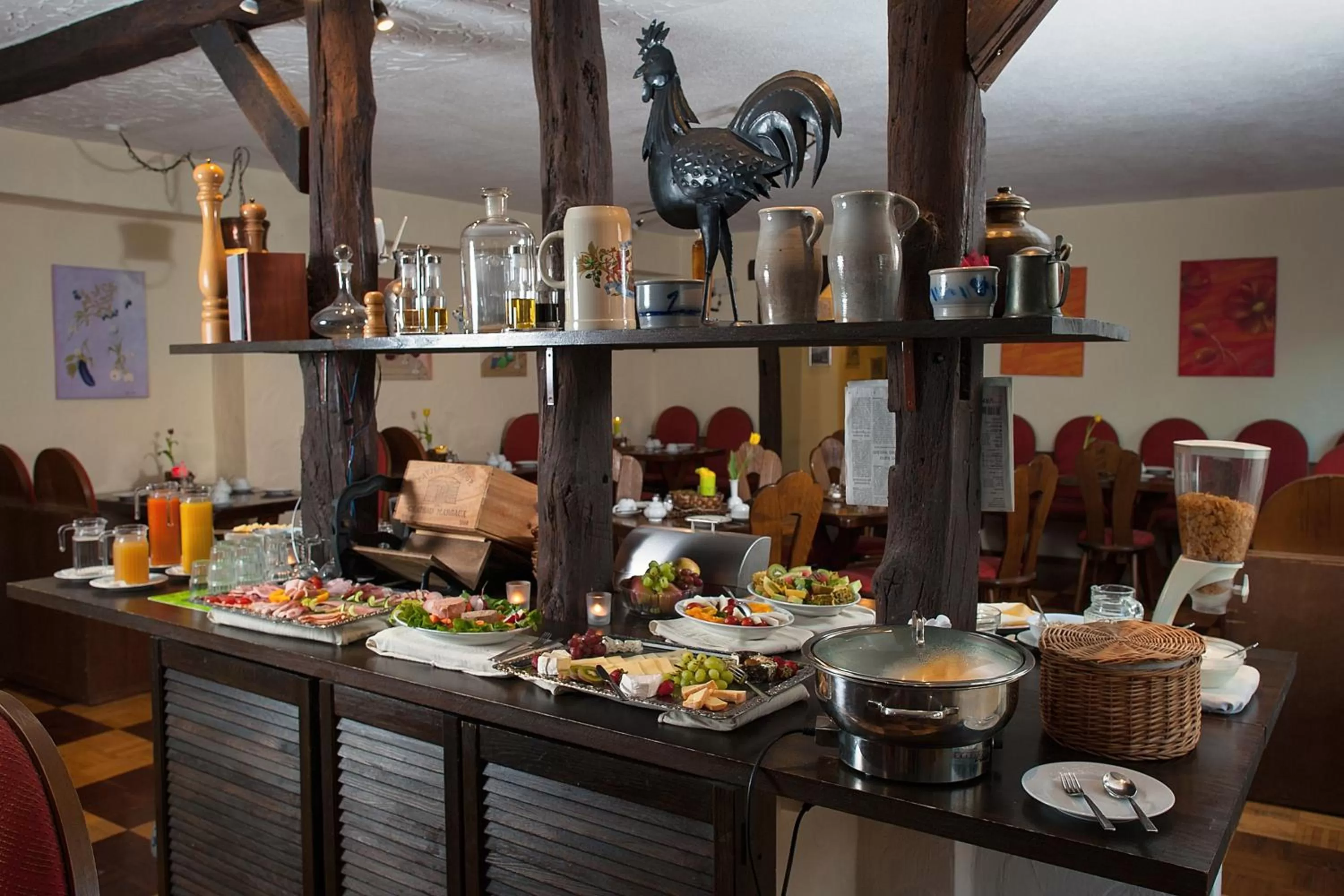 Food and drinks in Land-gut-Hotel BurgBlick