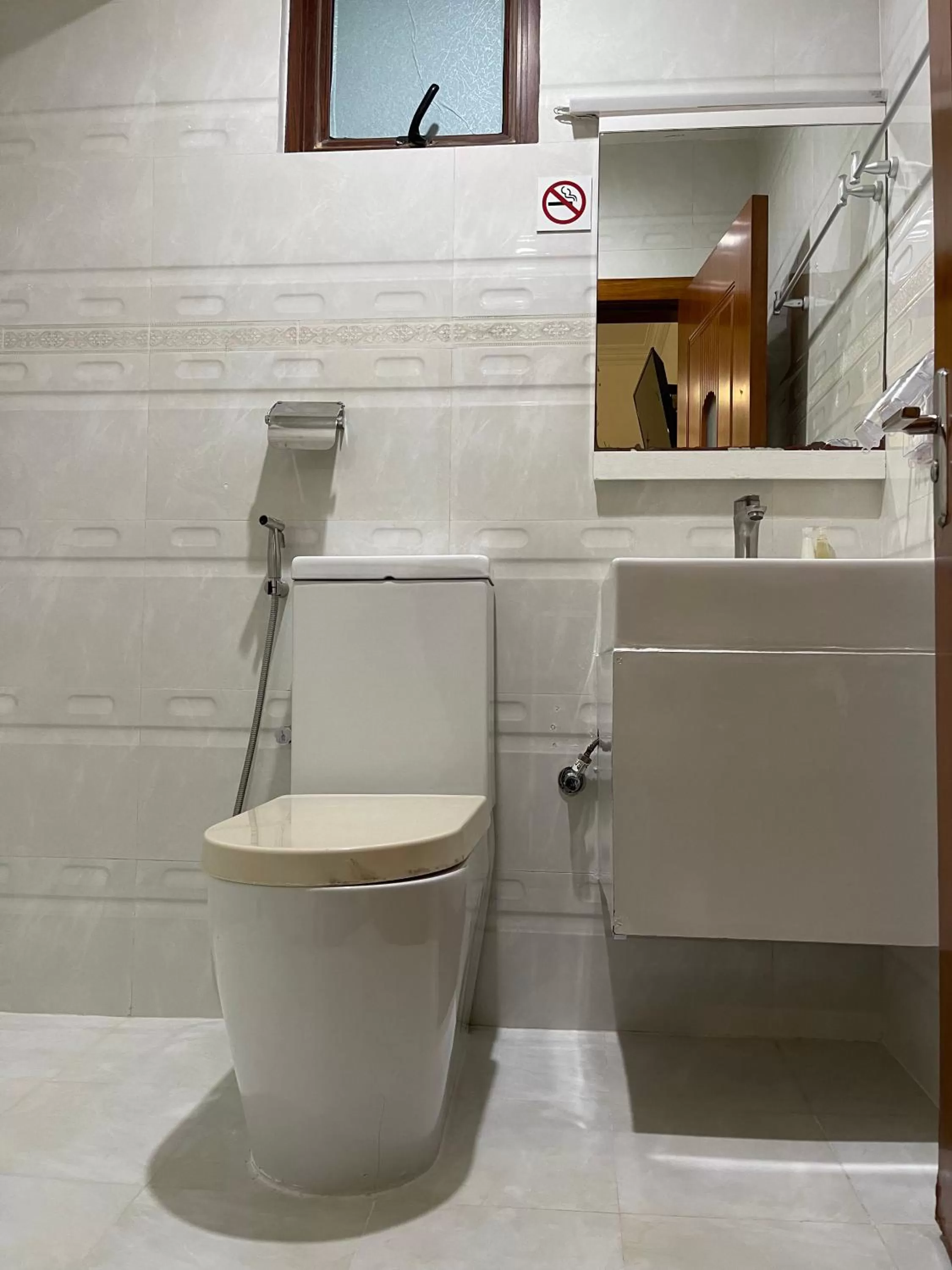 Bathroom in Huvan Beach Hotel at Hulhumale