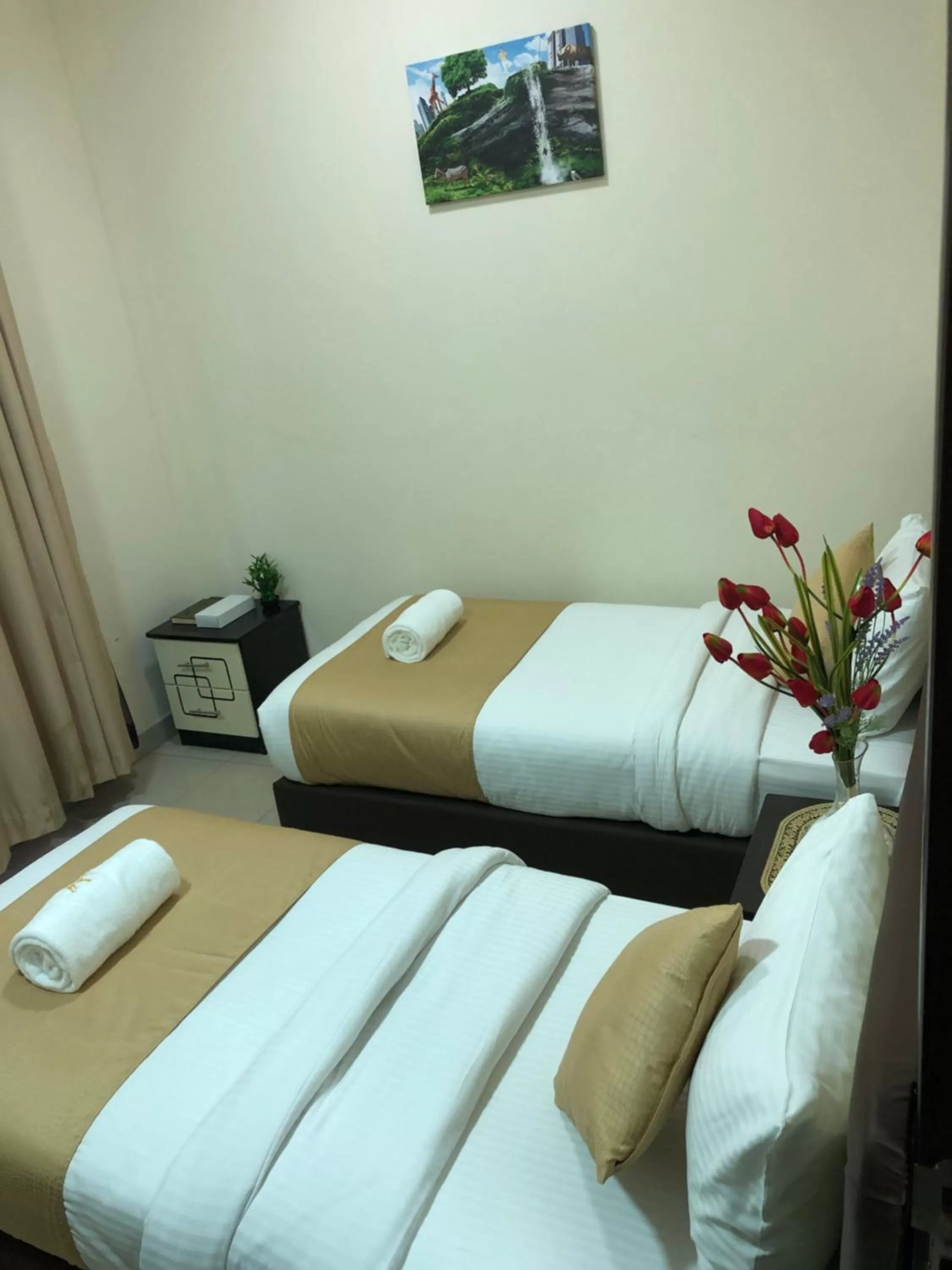 Bedroom, Bed in Al Khaleej Plaza Furnished Hotel Apartments