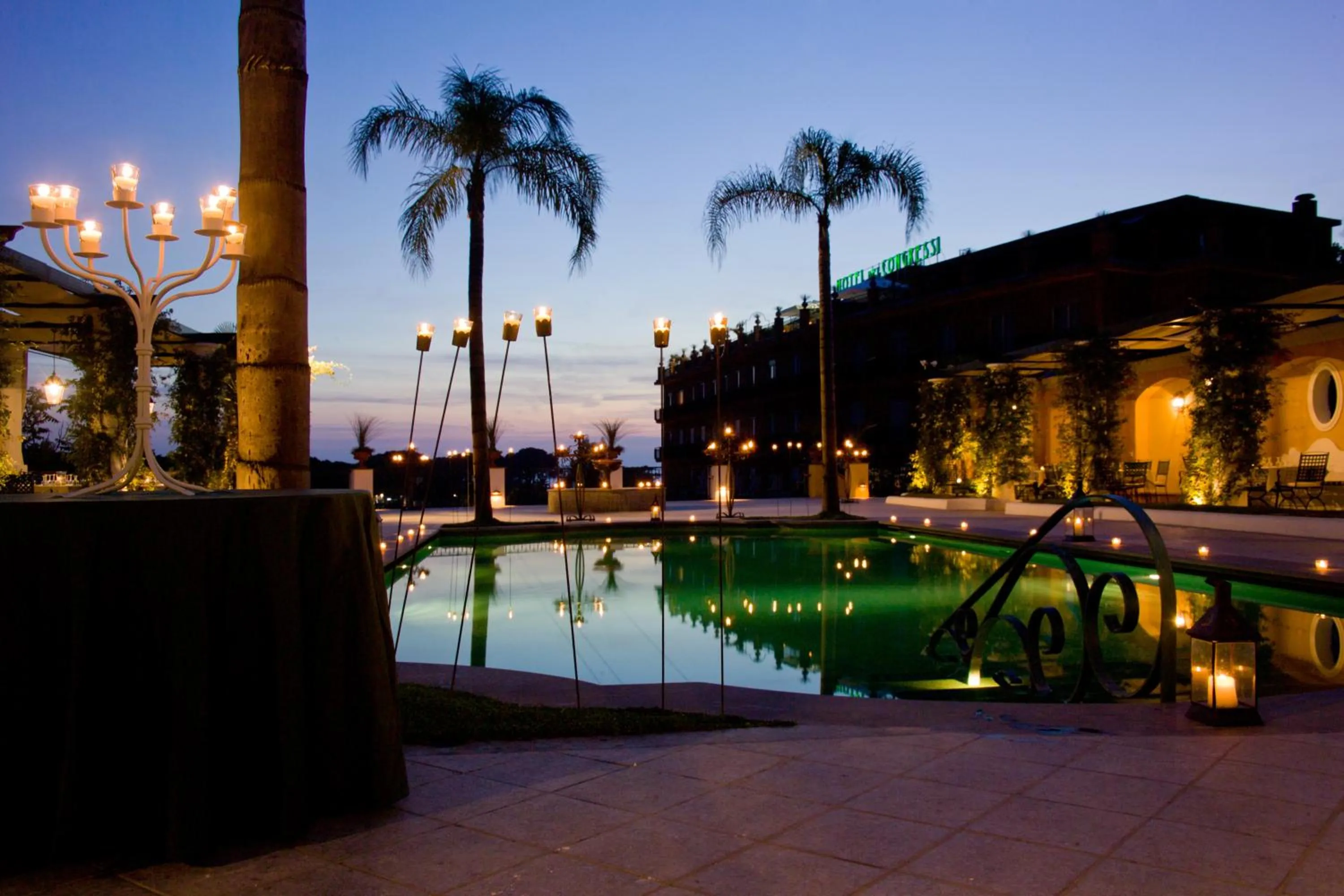 Pool view in Hotel dei Congressi