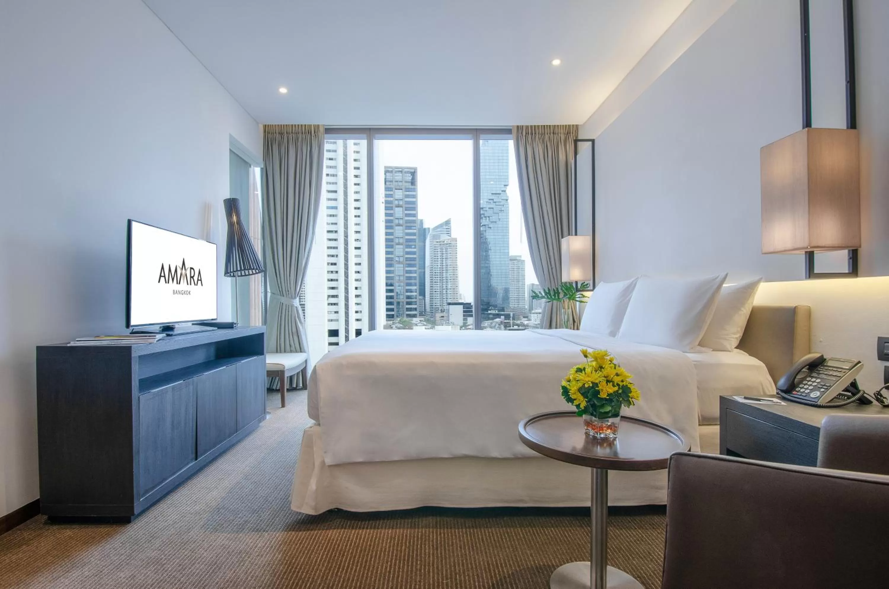 Bedroom, Bed in Amara Bangkok Hotel