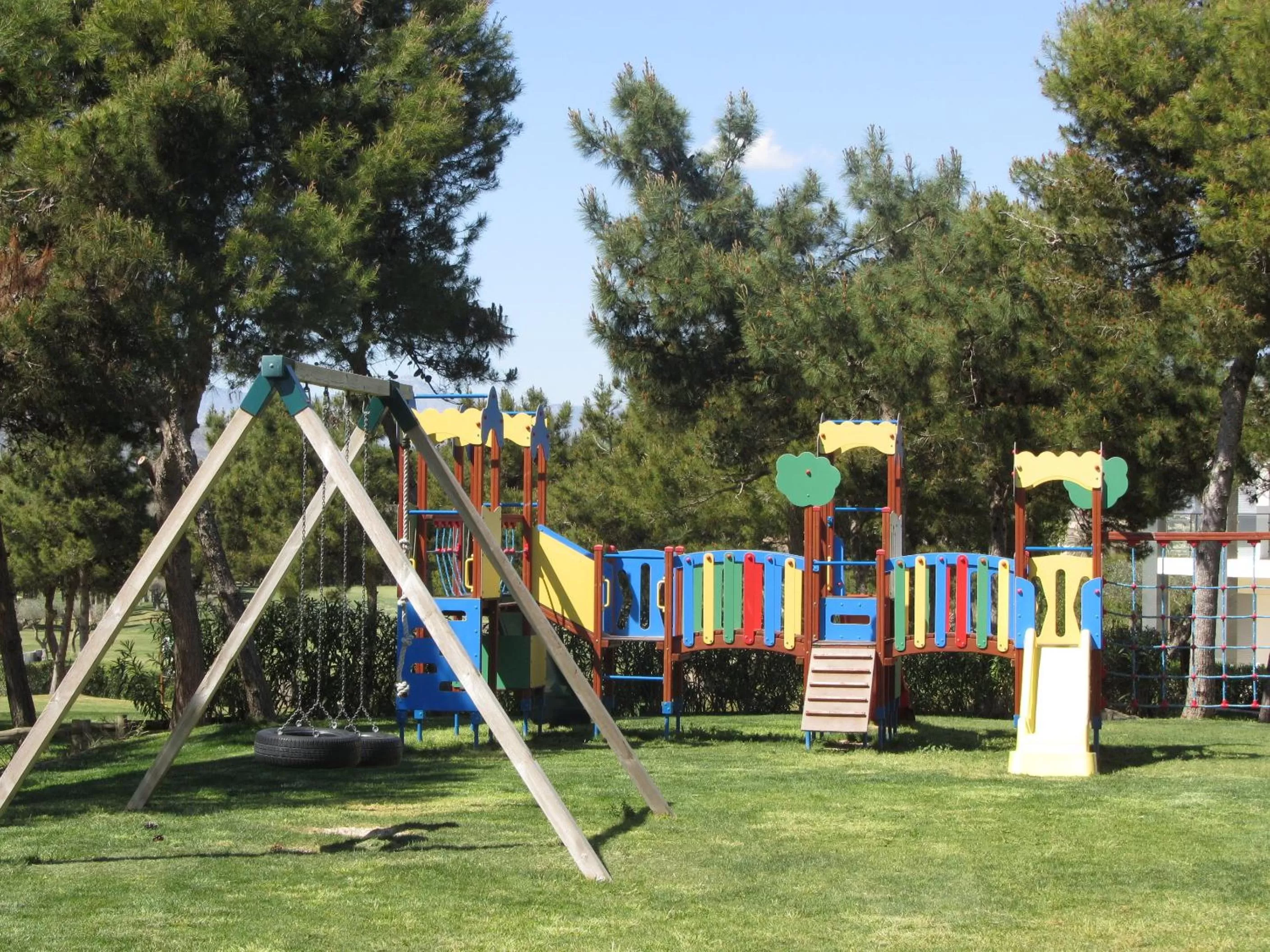 Children play ground in El Plantío Golf Resort