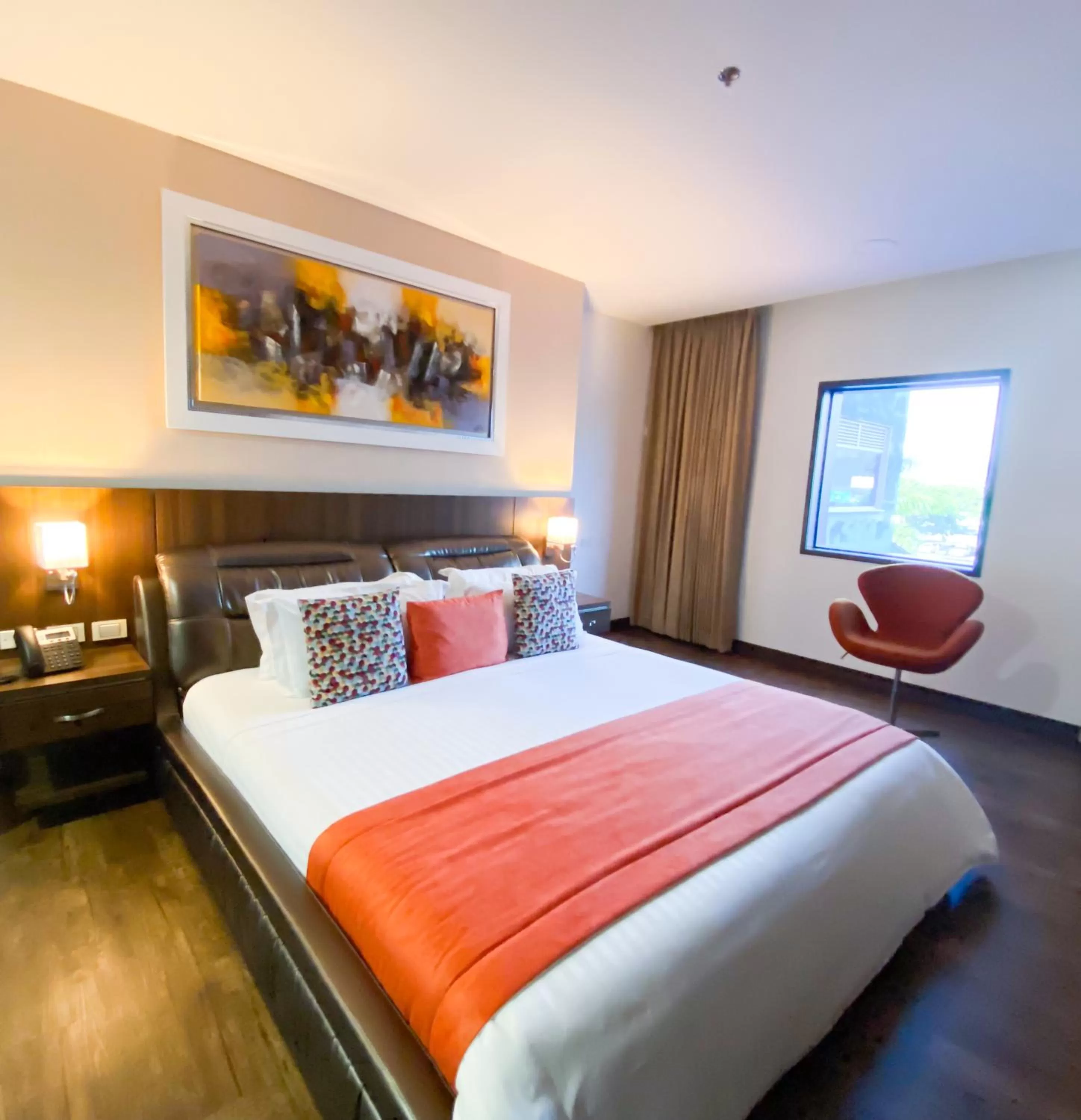 Bed in Hotel Real Elim International