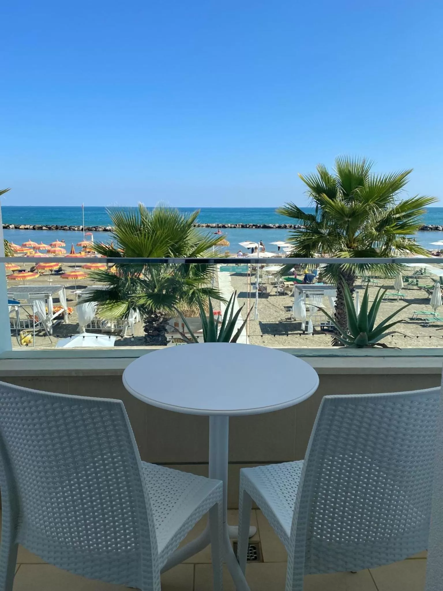 Balcony/Terrace in Baldinini Hotel