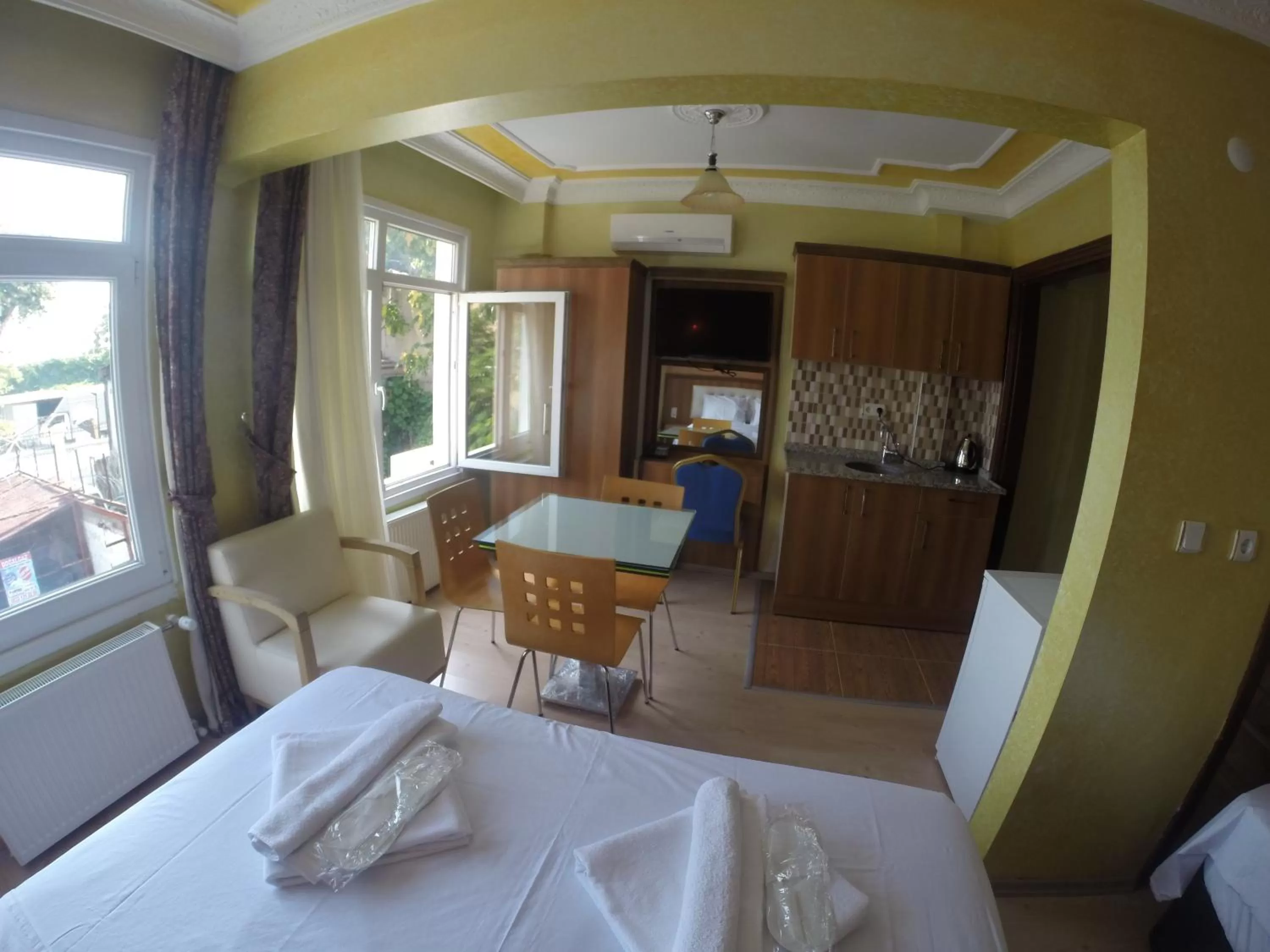 Coffee/tea facilities, Bed in Arat Apartments