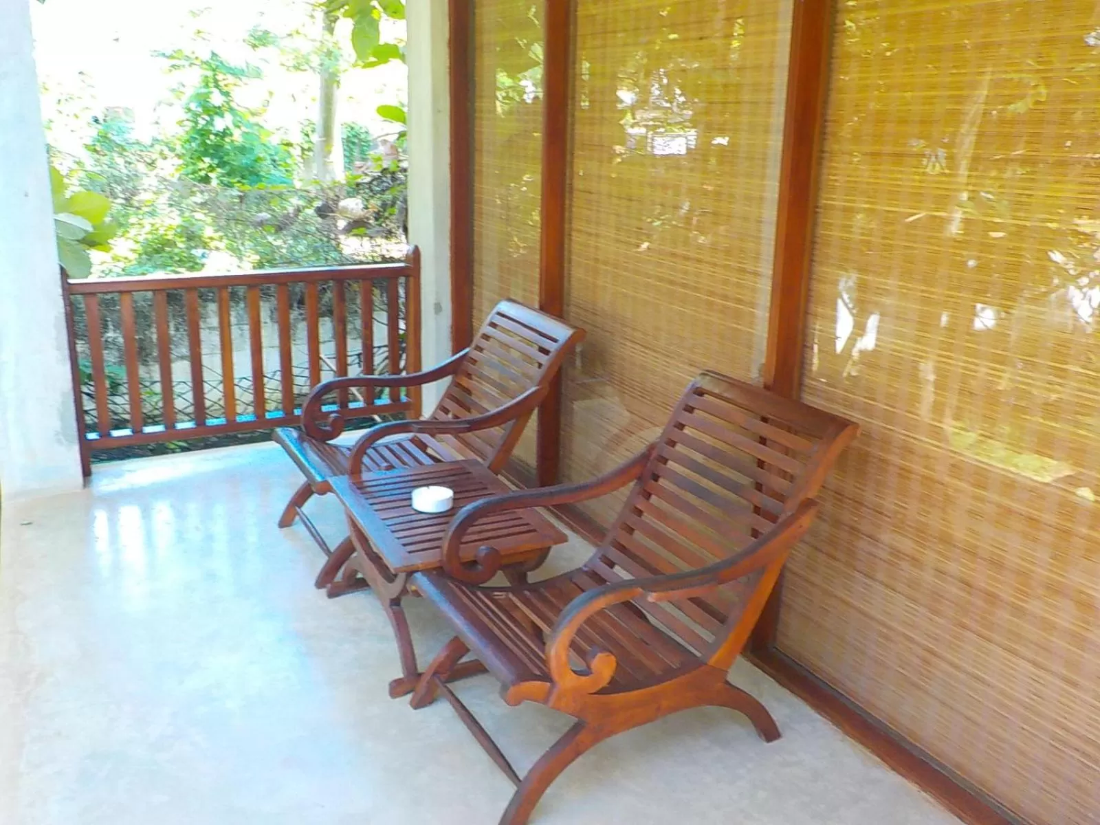 Patio in Liyana Holiday resort