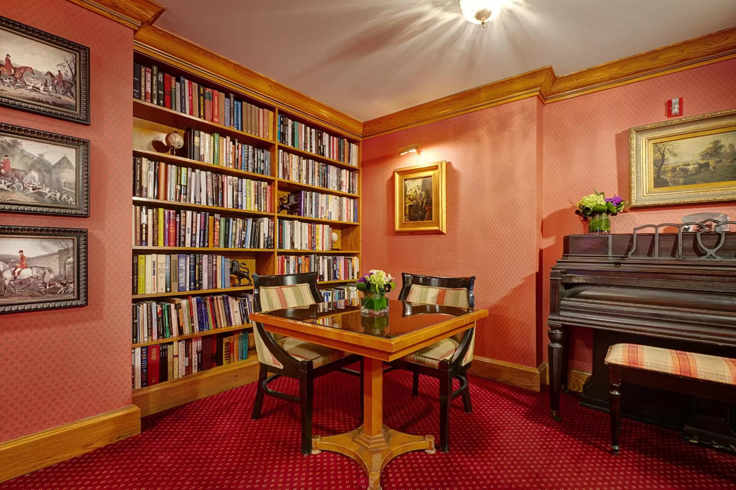 Library in Hotel Elysee by Library Hotel Collection