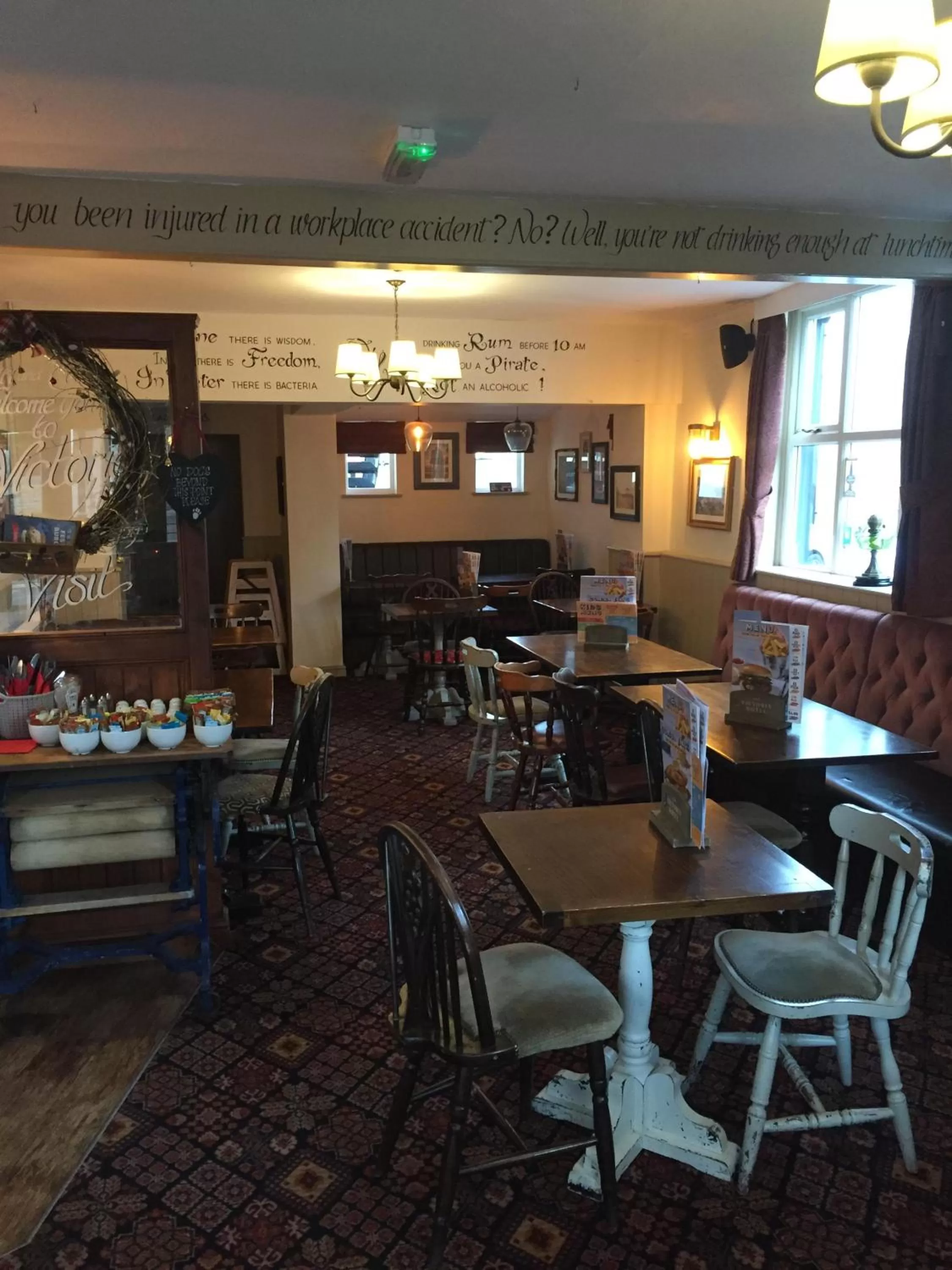 Living room in The Victoria Hotel