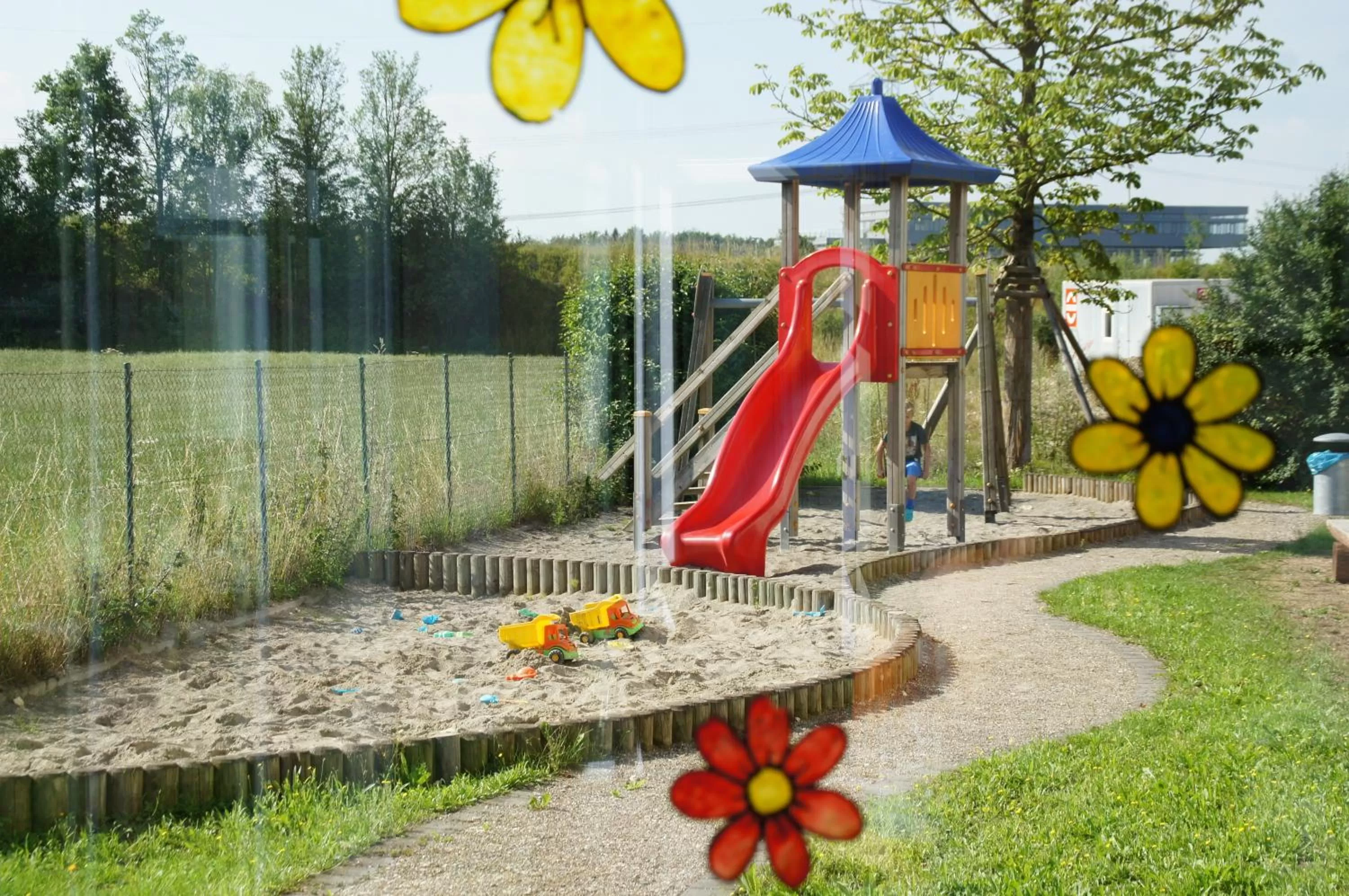 Children play ground in EuroHotel Günzburg