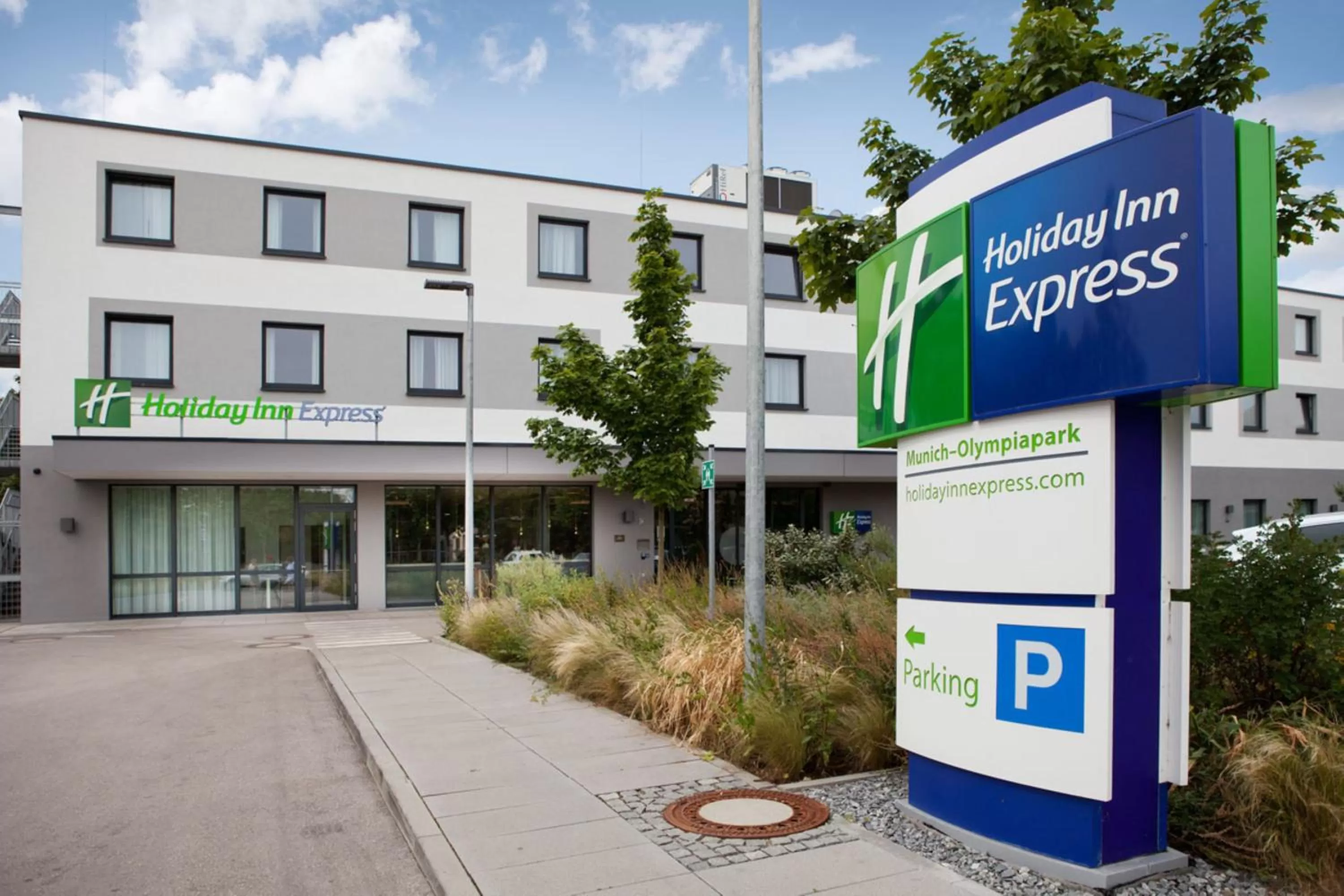 Property building in Holiday Inn Express Munich - Olympiapark by IHG