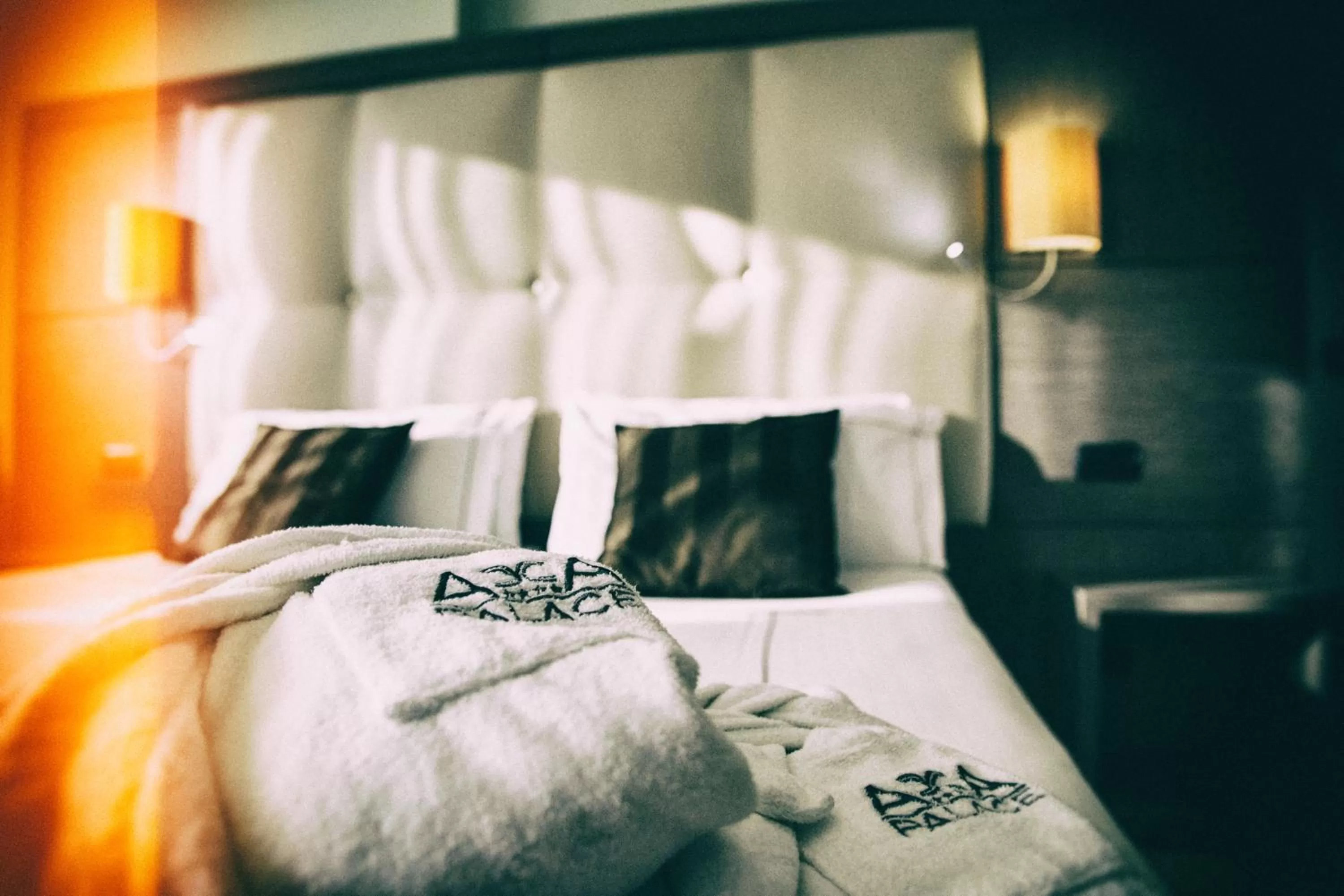 Decorative detail, Bed in Acca Palace AA Hotels