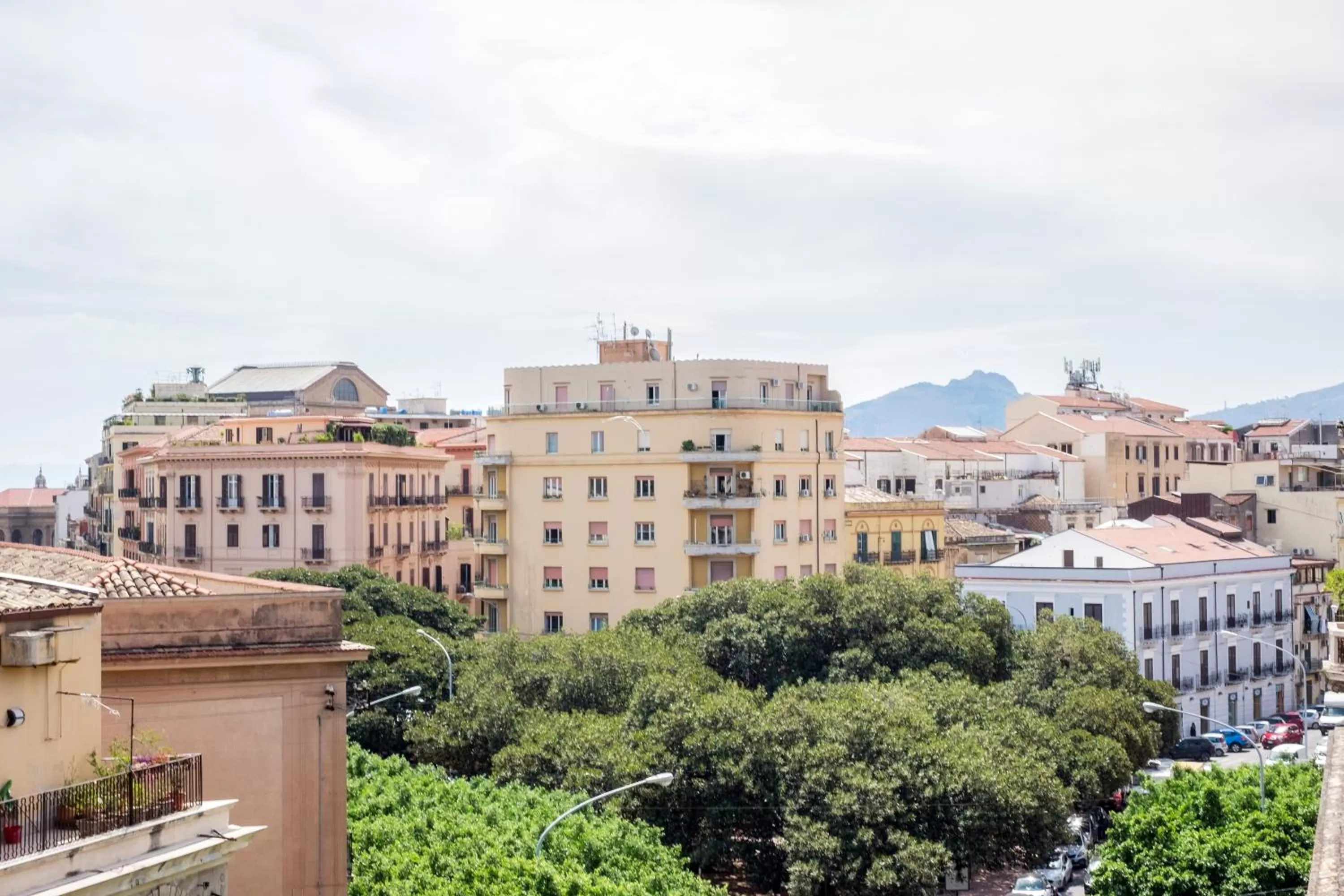 Property building in Mori's b&b