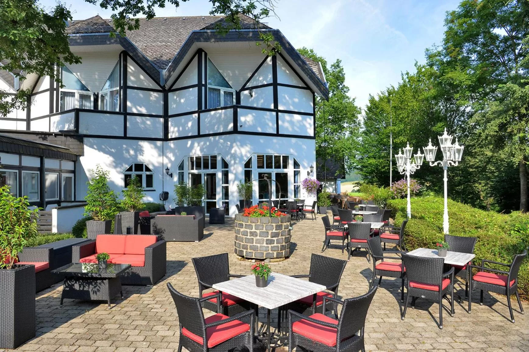 Balcony/Terrace in Hotel Gut Funkenhof
