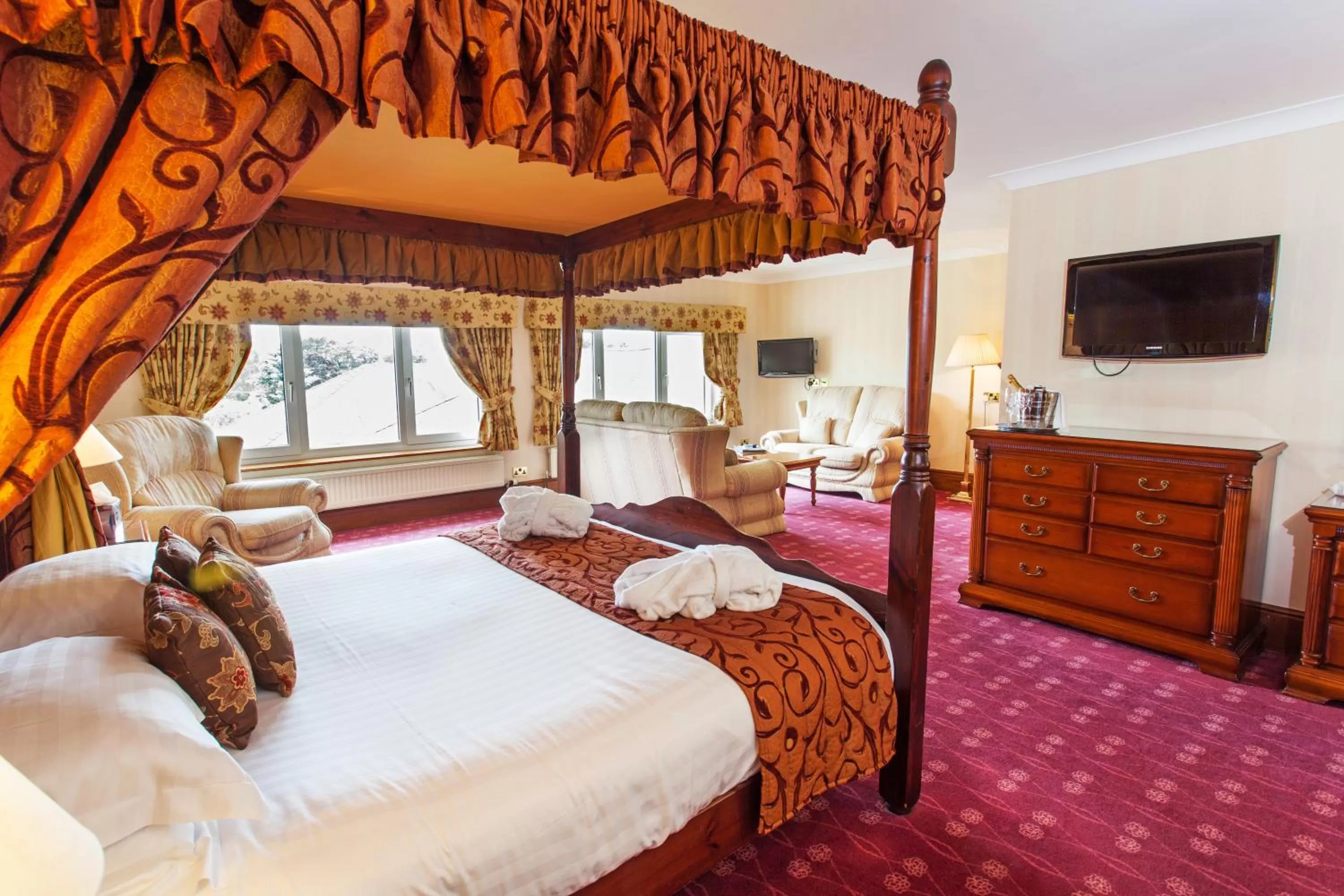 Bed, Room Photo in The Castle Inn Hotel by BW Signature Collection, Keswick