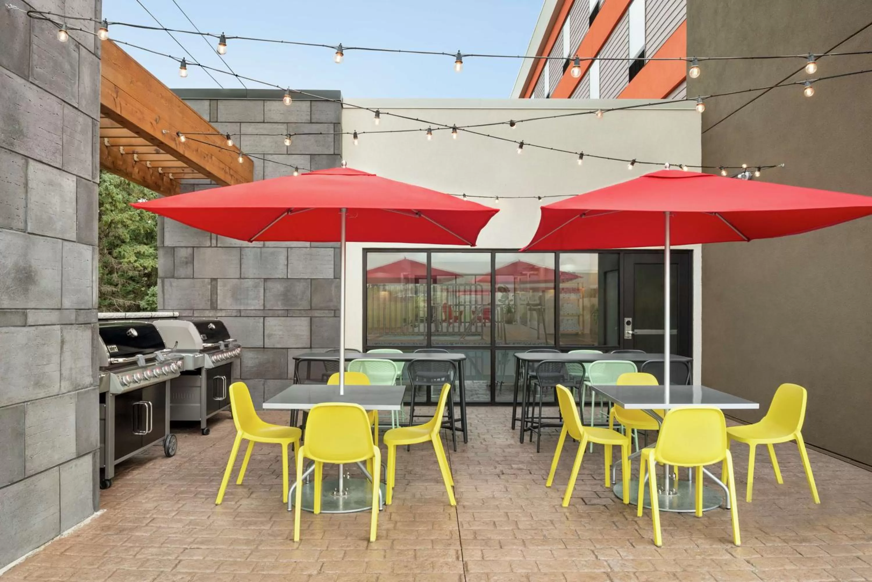 Patio in Home2 Suites By Hilton Bismarck