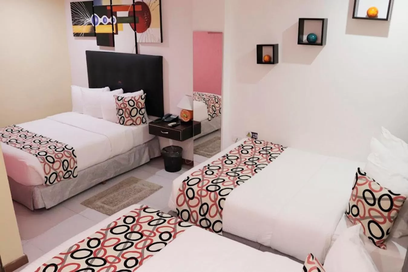 Bed in Hotel Alto Mar