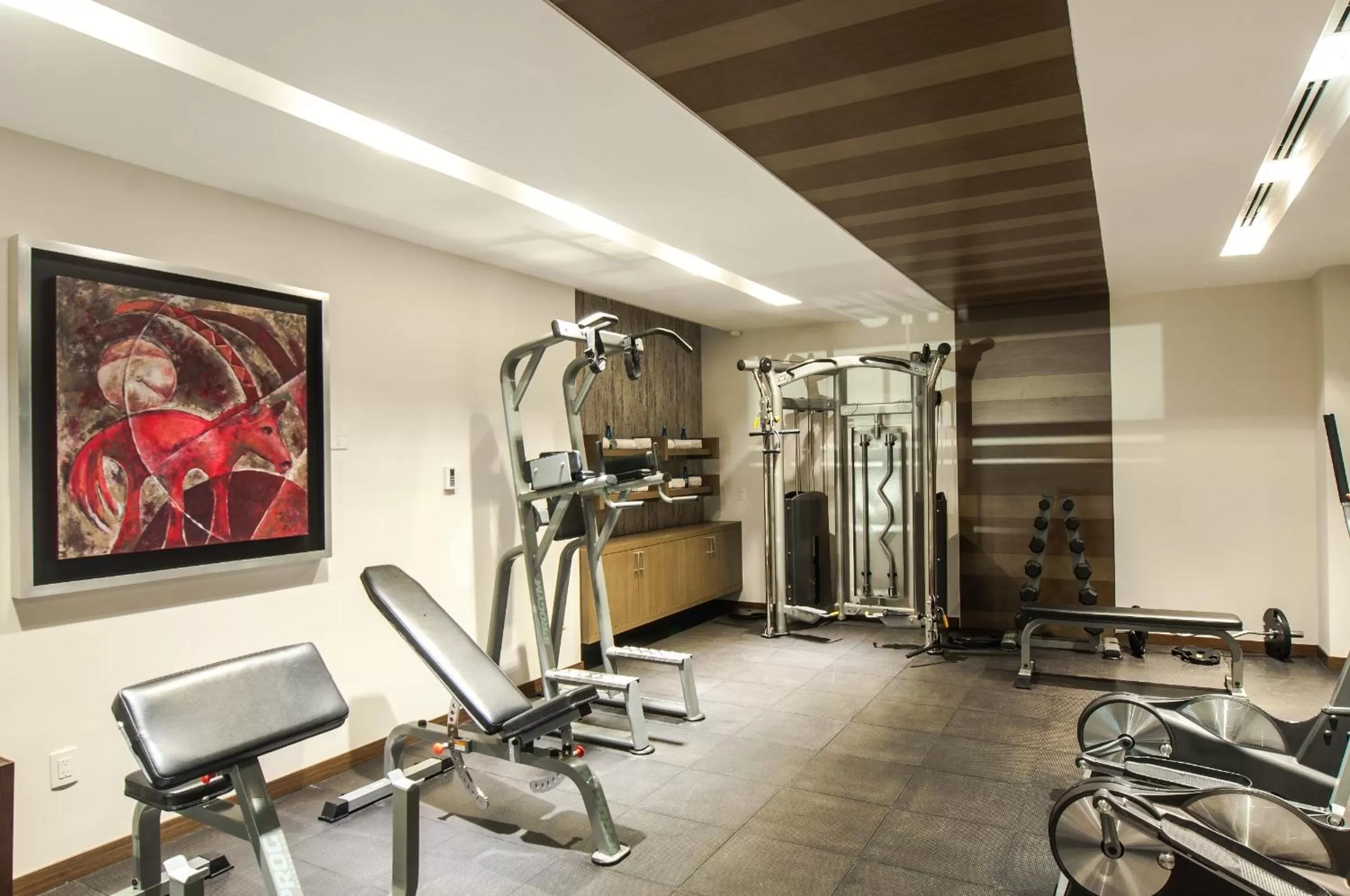 Fitness centre/facilities in Square Small Luxury Hotel - Providencia