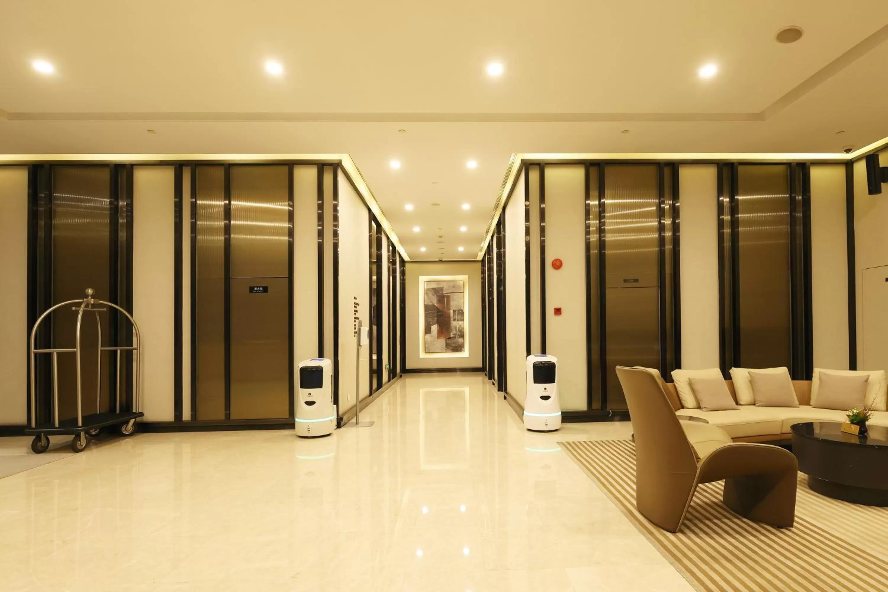 Lobby or reception in Fraser Residence Shanghai