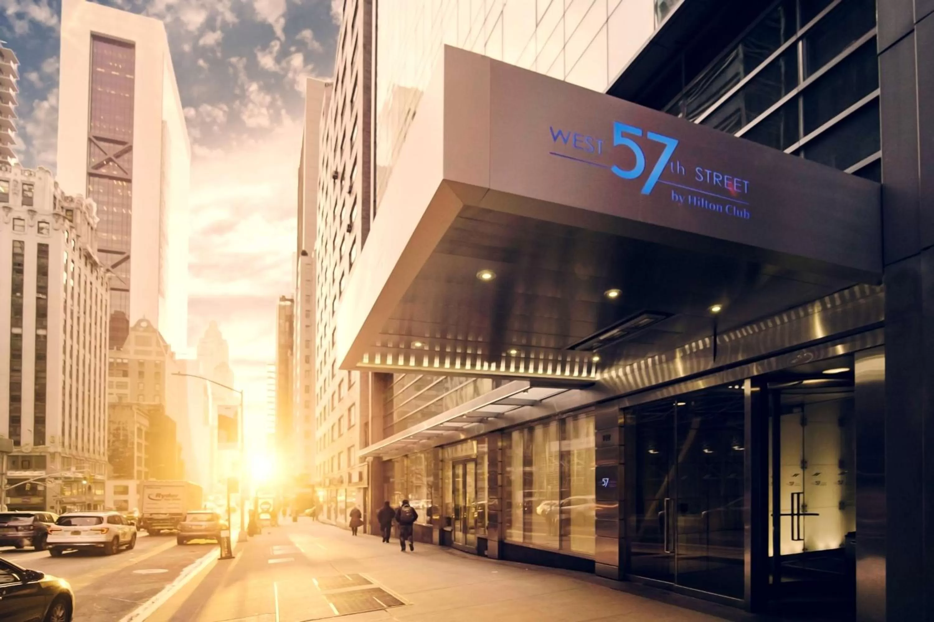 Property building in Hilton Club West 57th Street New York