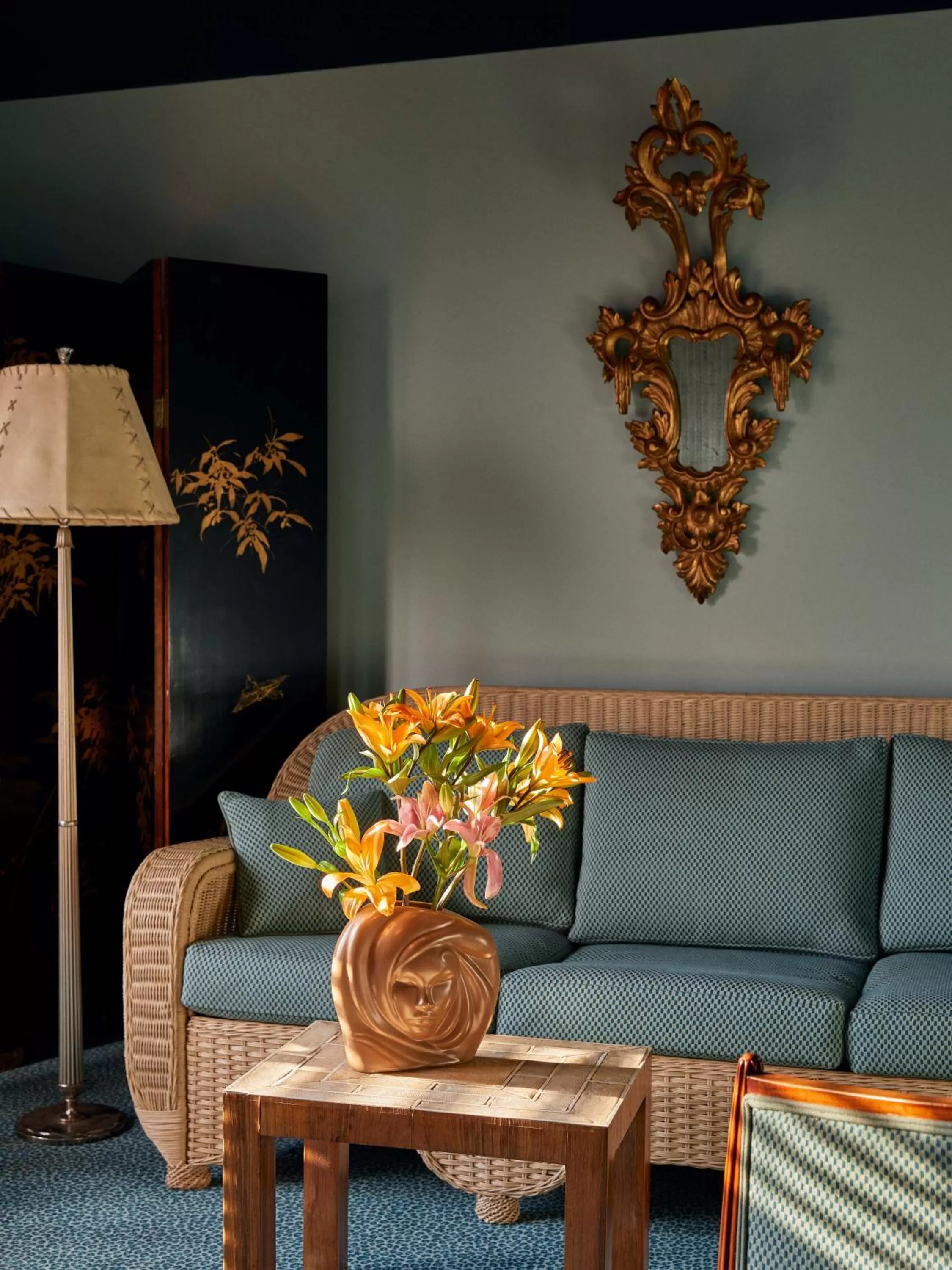 Seating area in Hotel Ulysses, a Member of Design Hotels