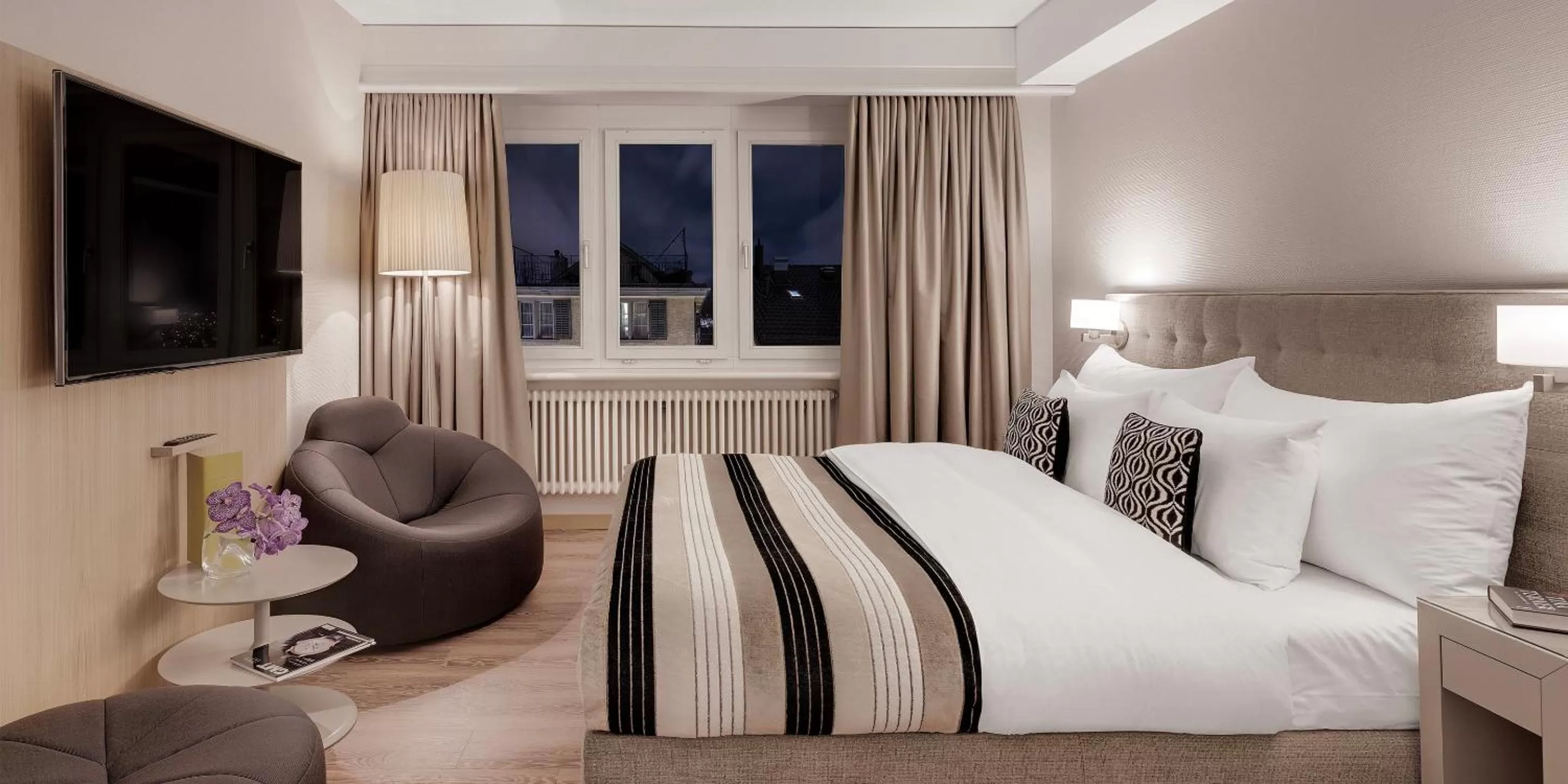 Photo of the whole room, Bed in Boutique Hotel Wellenberg