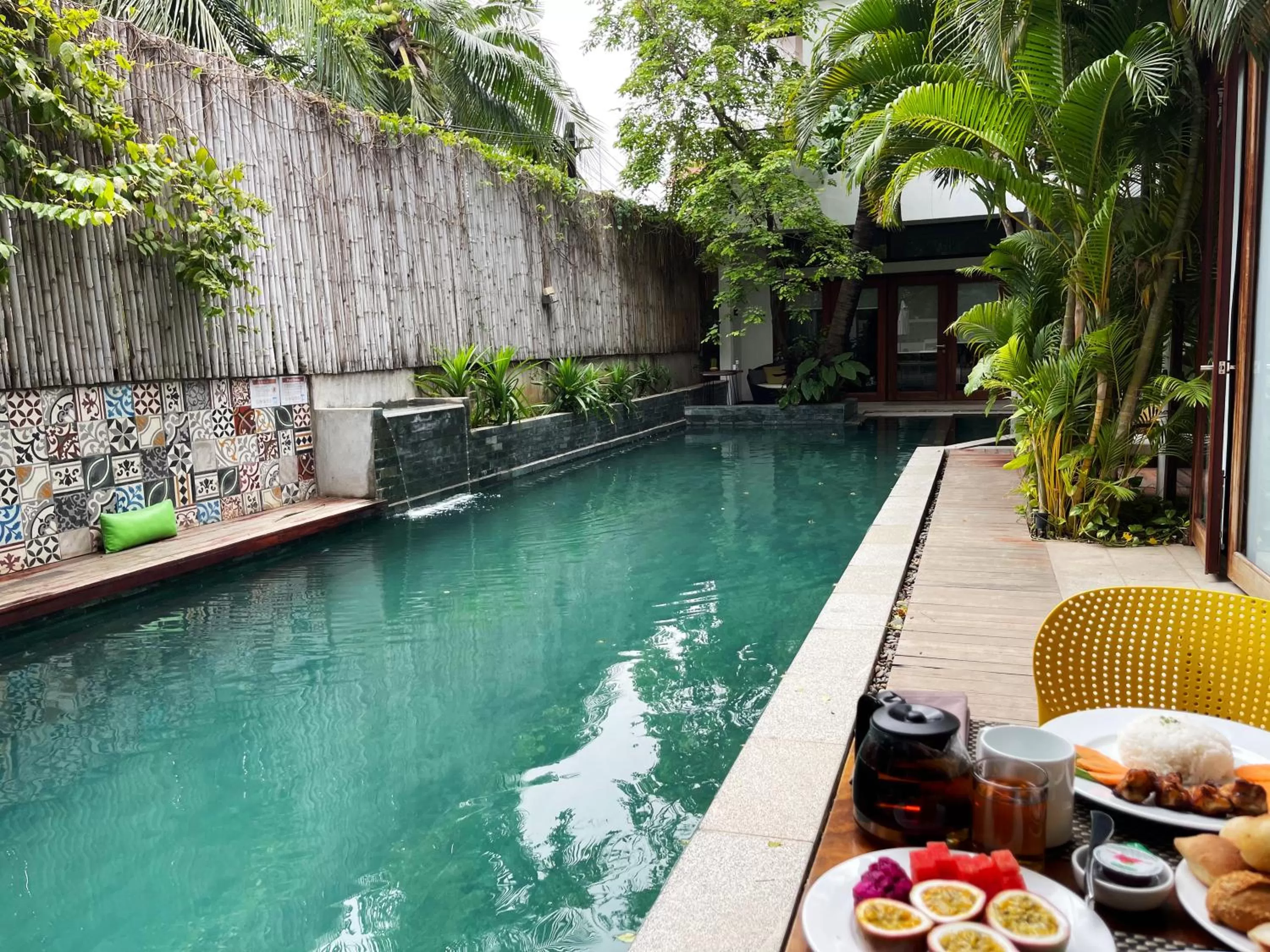 Swimming pool in Sarina Hotel & Villa