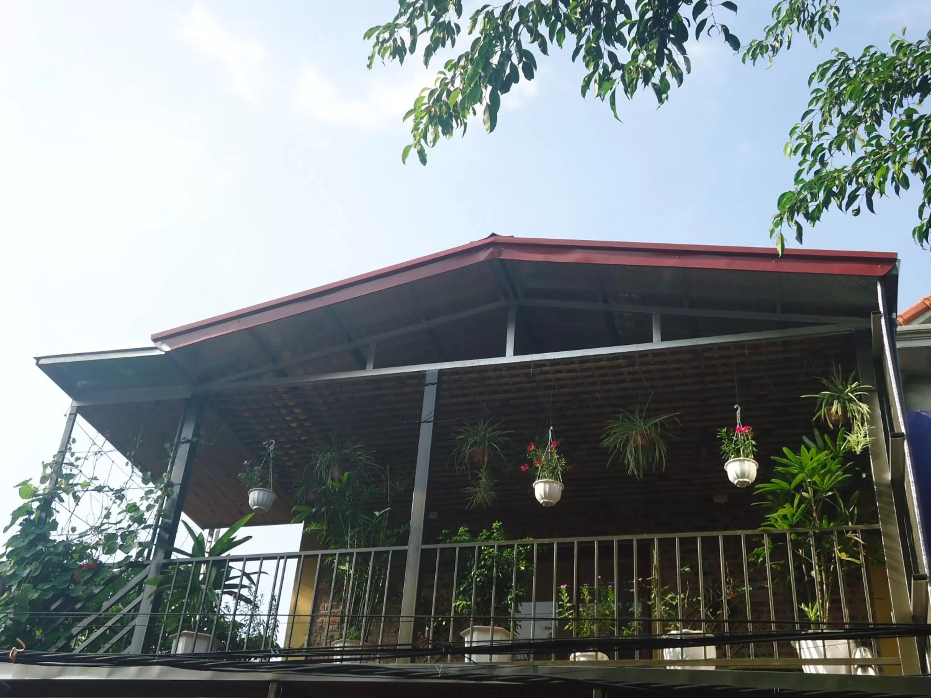 Balcony/Terrace, Property Building in Green Space Homestay