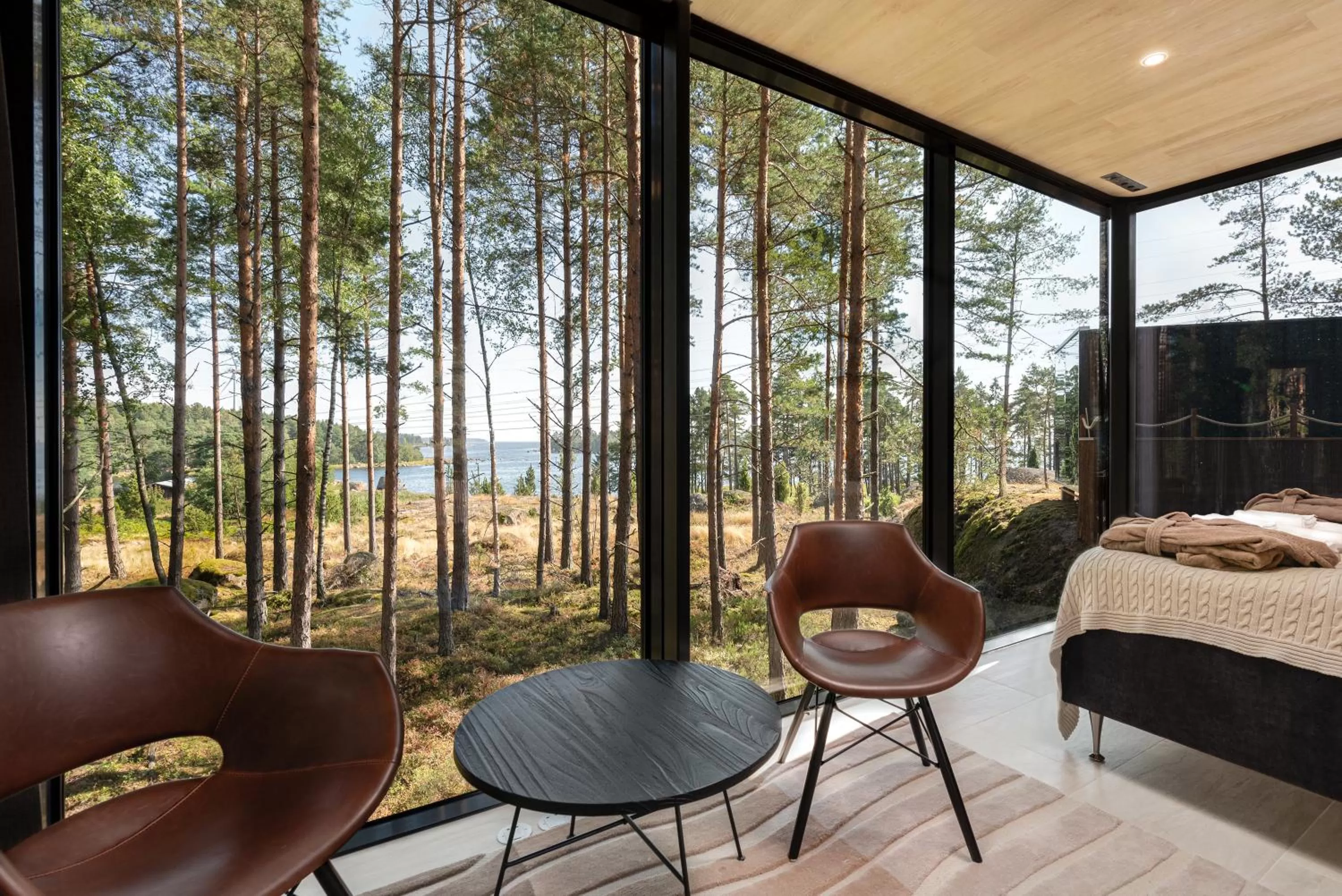 Natural landscape, Bed in Santalahti Resort Cottages & Villas