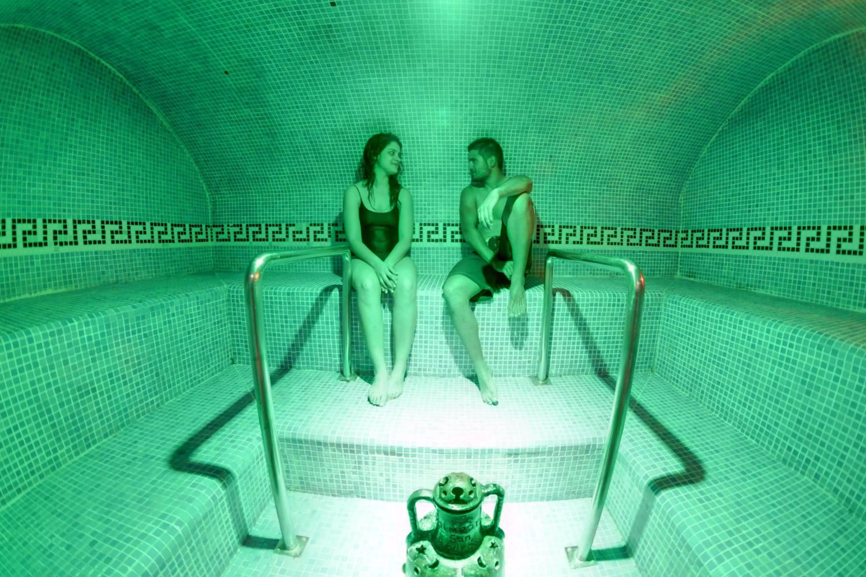 Steam room in Balneario San Andres