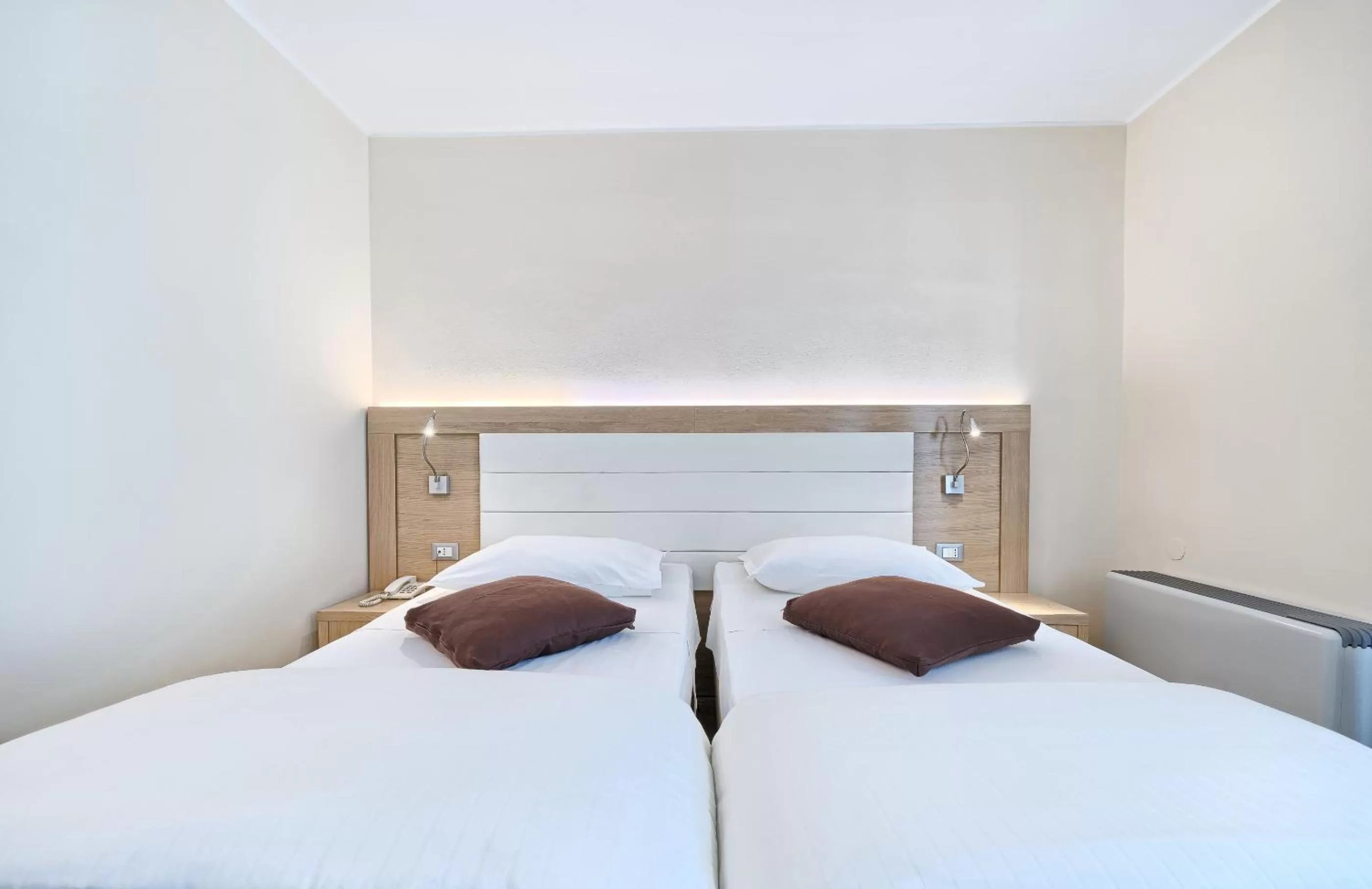 Bed in Hotel Panorama