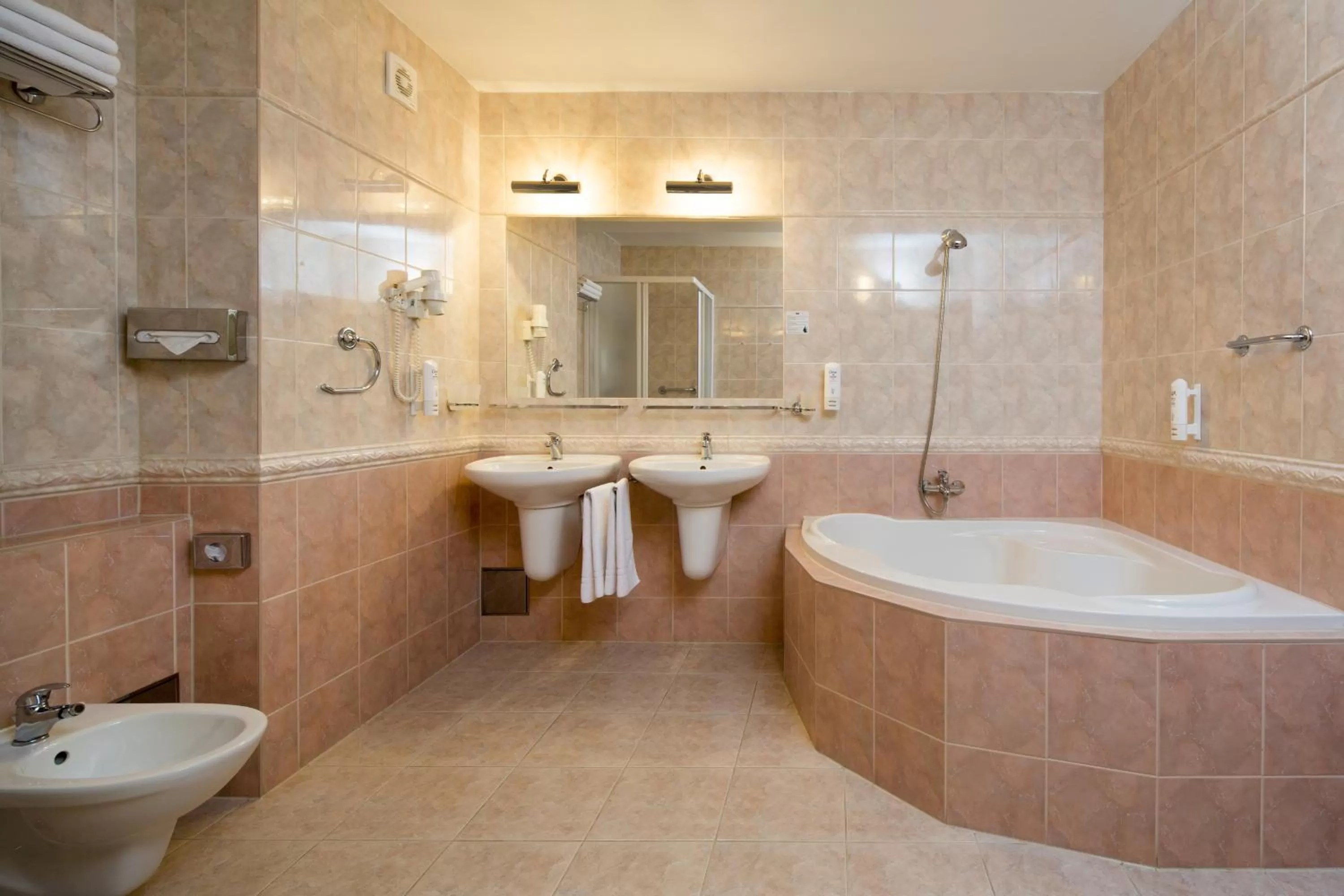 Bathroom in OREA Spa Hotel Palace Zvon Mariánské Lázně