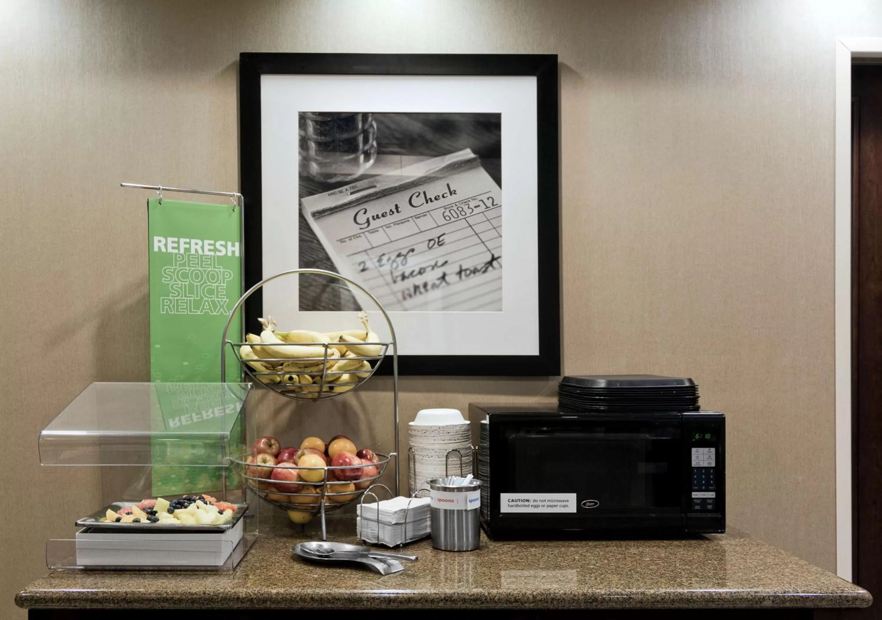 Breakfast in Hampton Inn Statesville