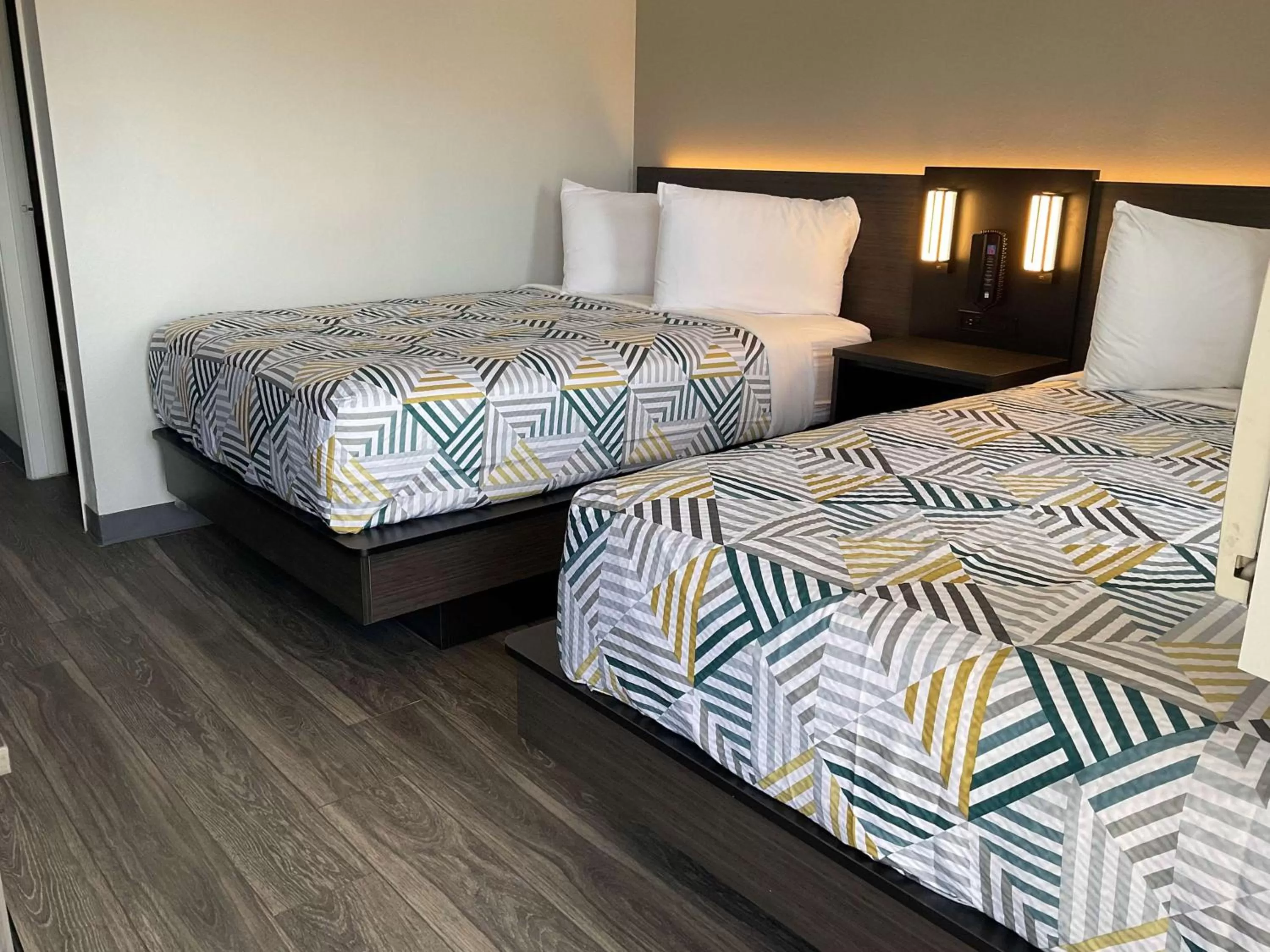 Bed in Motel 6-Ely, NV