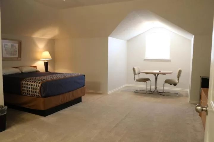 Bed in Bent Tree Motel