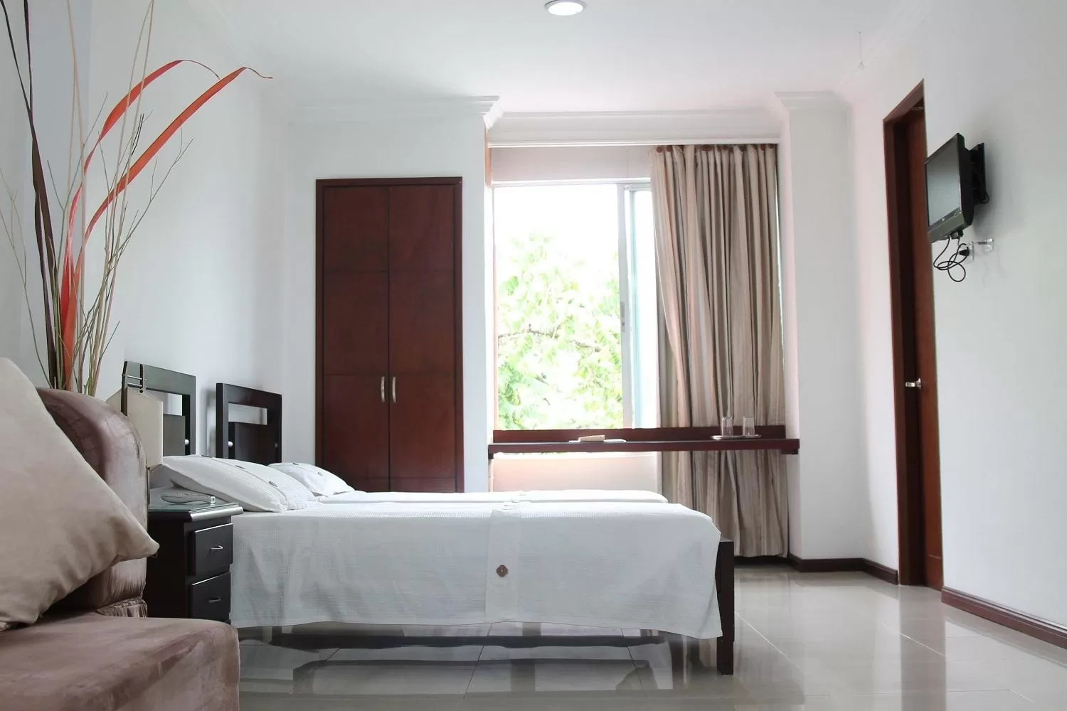 Decorative detail, Bed in Pampalinda Hotel