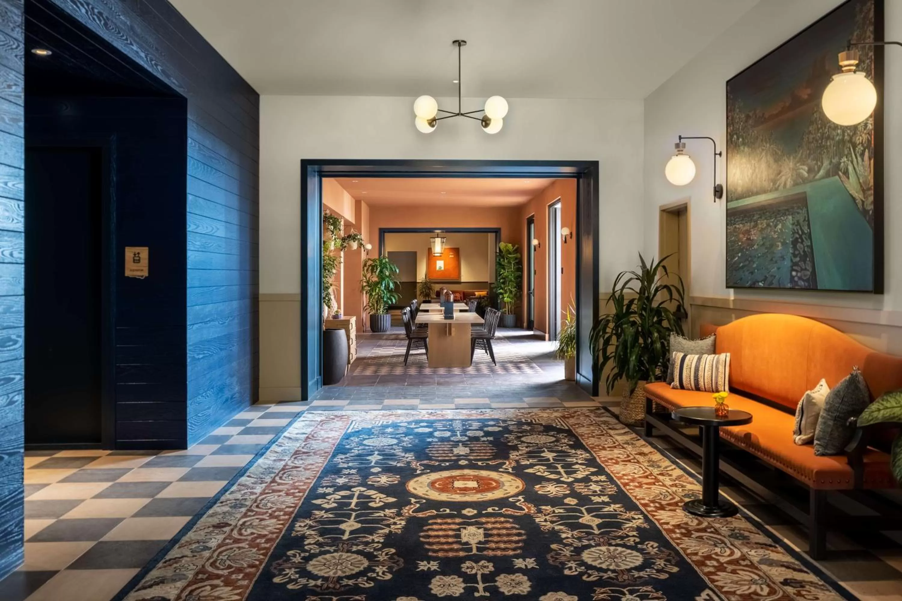 Lobby or reception in El Capitan Hotel