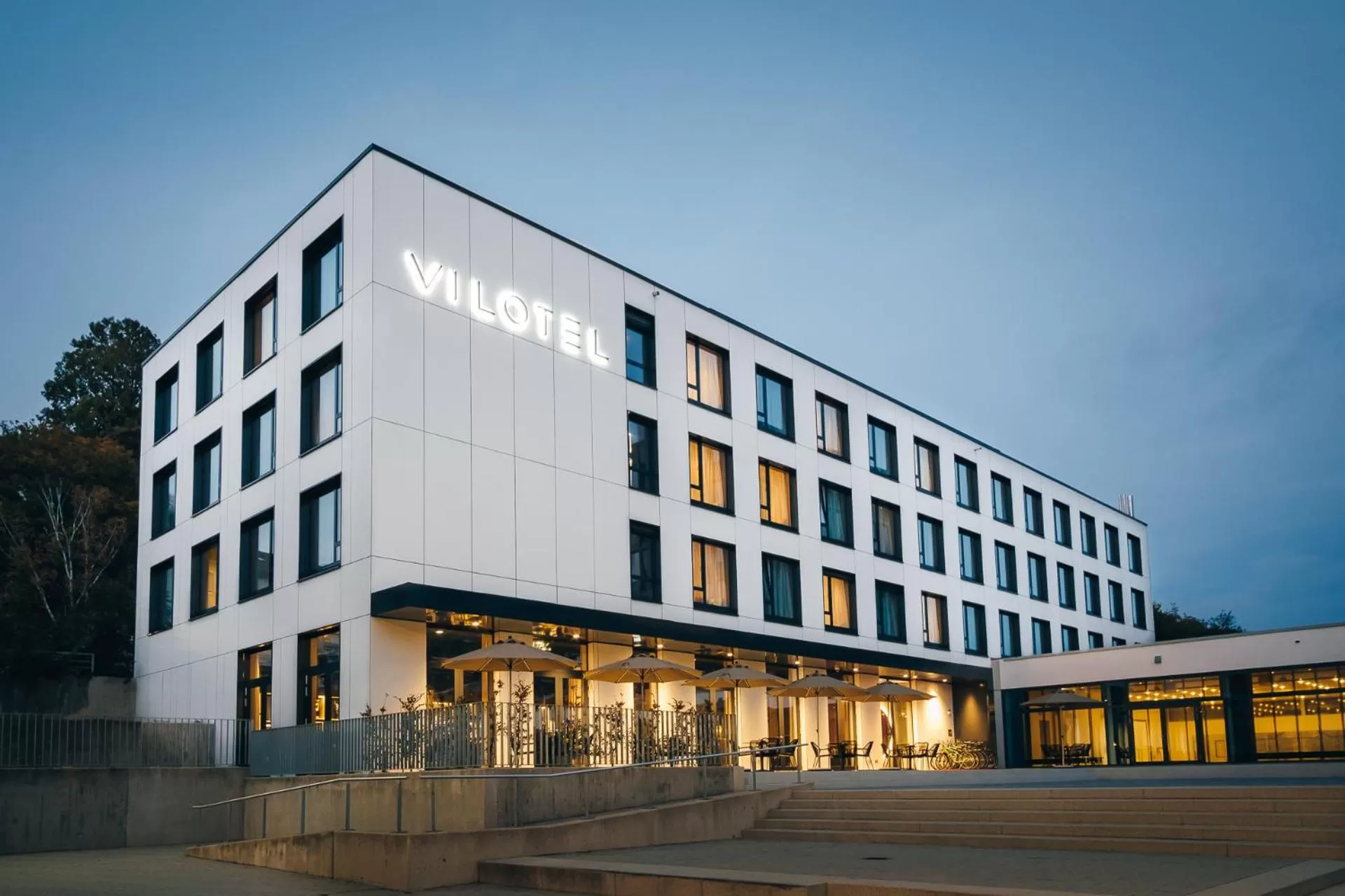 Facade/entrance in VILOTEL - Hotel & Restaurant