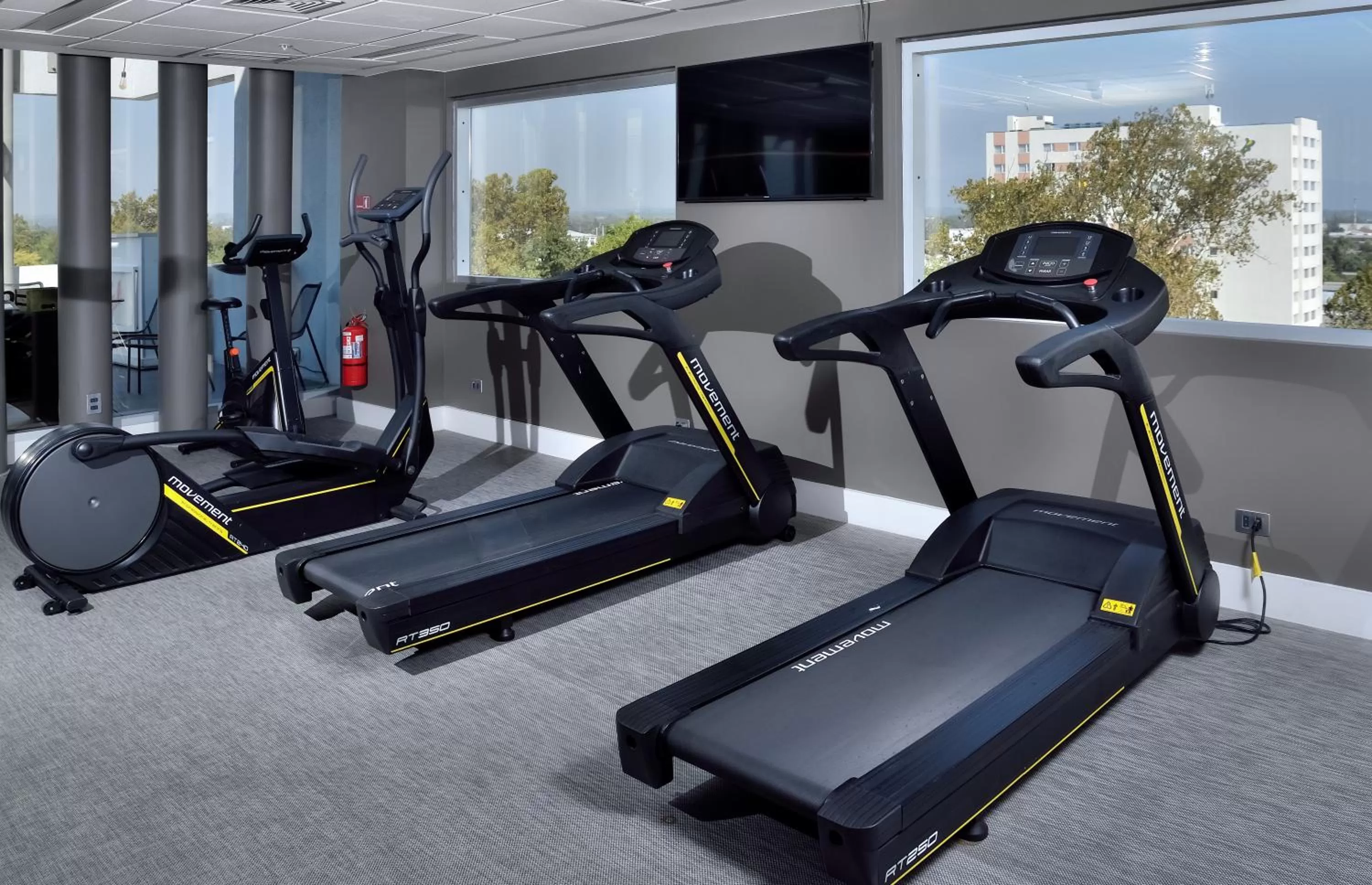 Fitness centre/facilities in Radisson Hotel Curico