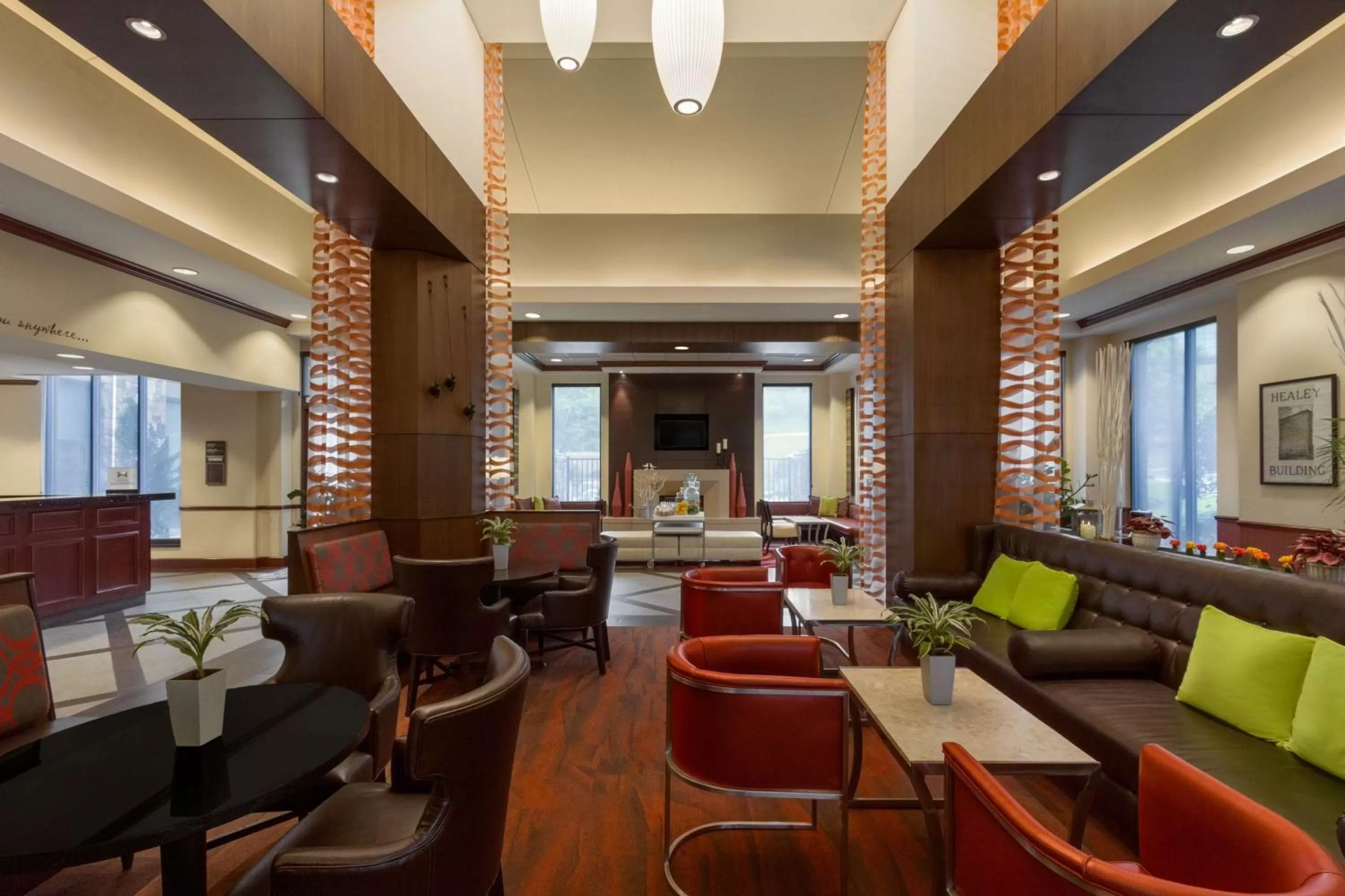 Lobby or reception in Hilton Garden Inn Atlanta Marietta